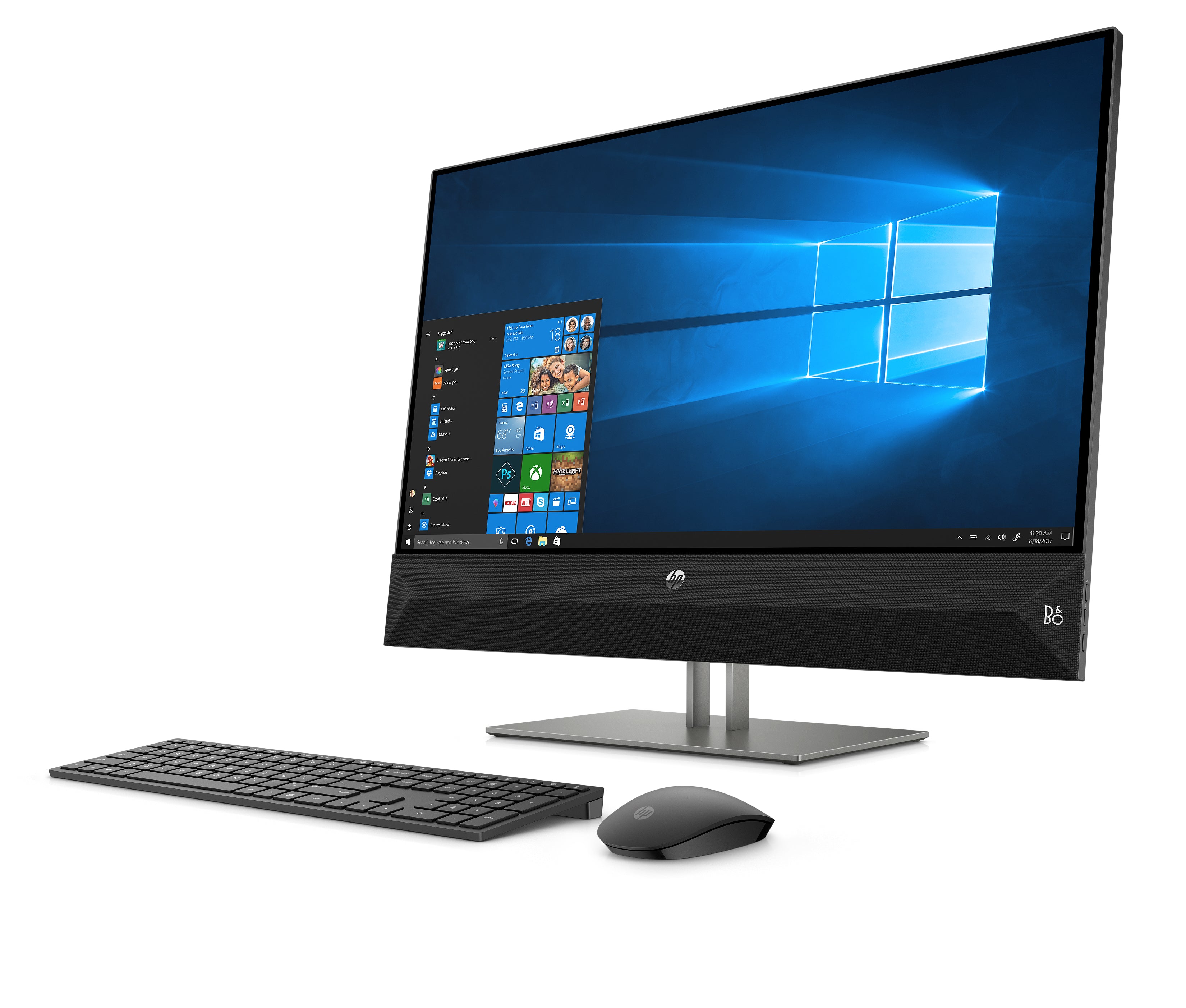 HP Pavilion 27-xa0050 27" Touch  All-in-One PC, Intel i5-8400T, 1.70GHz, 8GB RAM, 16GB Optane+2TB HDD,4NM62AA#ABA(Certified Refurbished)