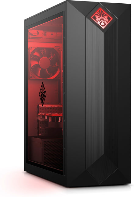 HP OMEN Obelisk 875-0070 Gaming Desktop Computer, AMD Ryzen 7, 3.20GHz, 16 GB RAM, 1TB HDD, 256GB SSD, Windows 10 Home 64-Bit, Tower- 4NN07AA#ABA