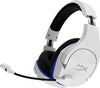 HP HyperX Cloud Stinger Core Wireless Gaming Headset for PS5-PS4, USB 2.0, White-Blue - 4P5J1AA