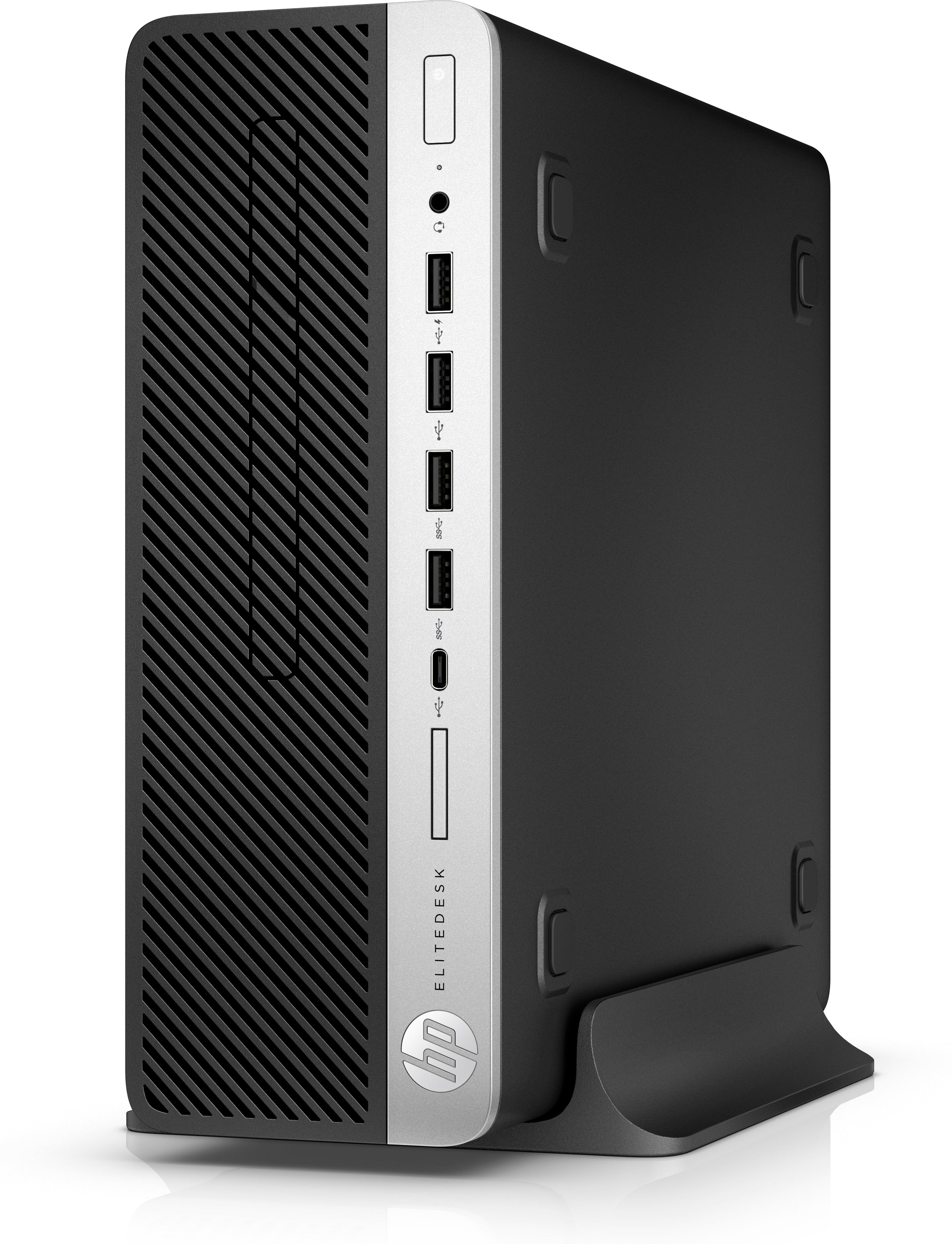 HP EliteDesk 705 G4 Desktop PC, SFF, AMD R3-2200G, 3.50GHz, 4GB RAM, 2TB HDD,Win 10 Pro- 8TV95U8#ABA (Certified Refurbished)