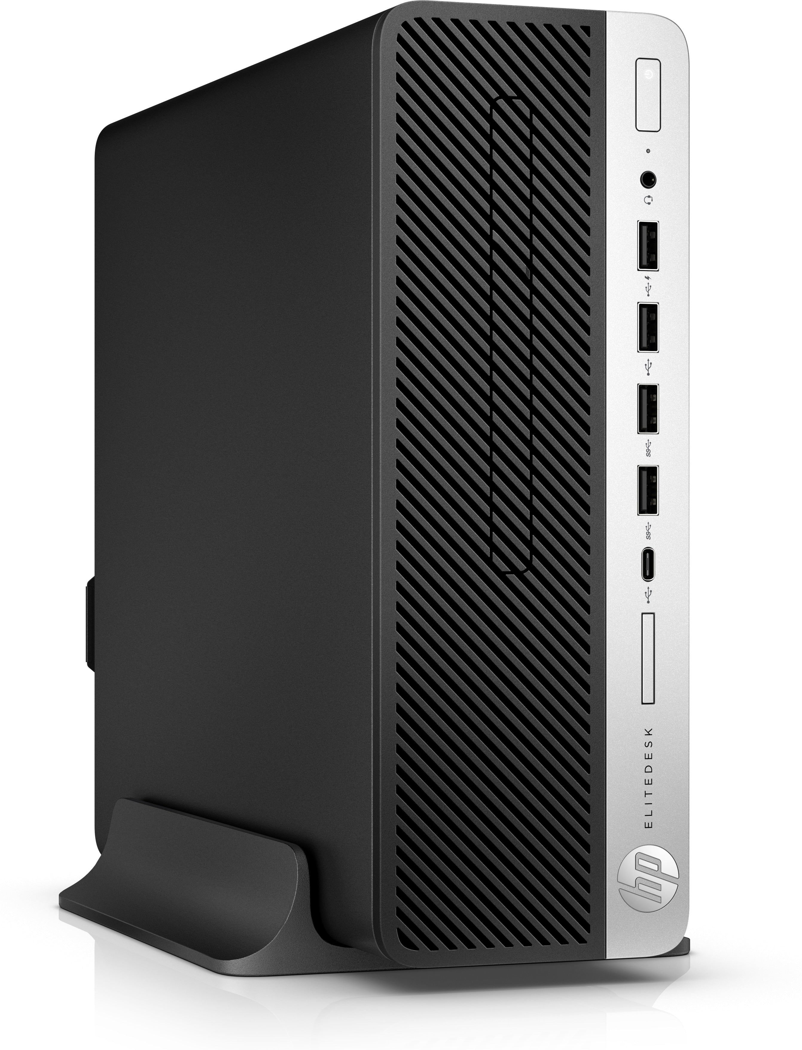 HP EliteDesk 705 G4 Desktop PC, SFF, AMD R3-2200G, 3.50GHz, 4GB RAM, 2TB HDD,Win 10 Pro- 8TV95U8#ABA (Certified Refurbished)