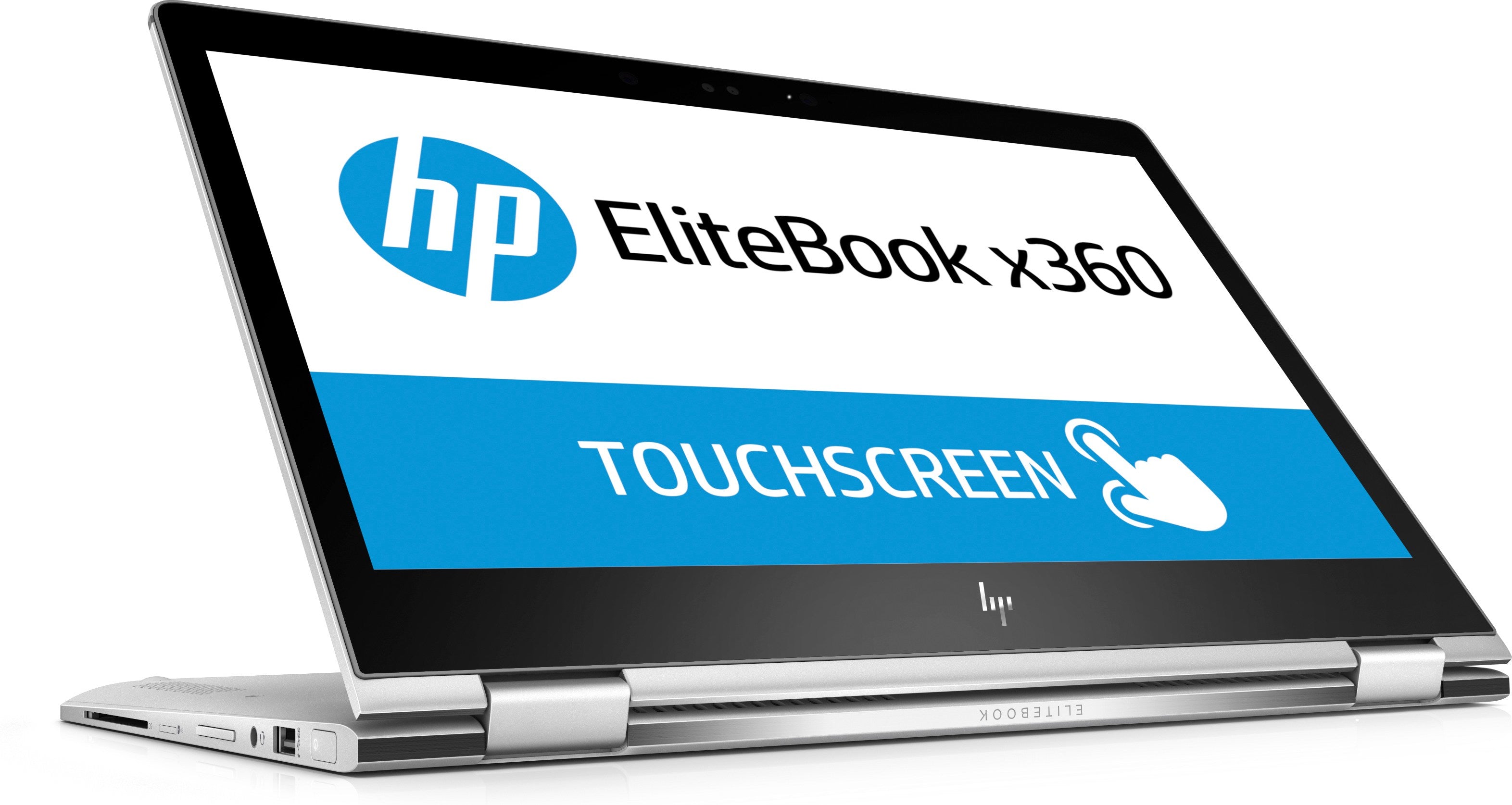HP EliteBook X360 1030-G2 Touch Notebook, 13.3." FHD, Intel Core: i7,  2.80 GHz, 8GB RAM, 256GB SSD, Win 10 Pro 64-Bit- 1BS98UT#ABA