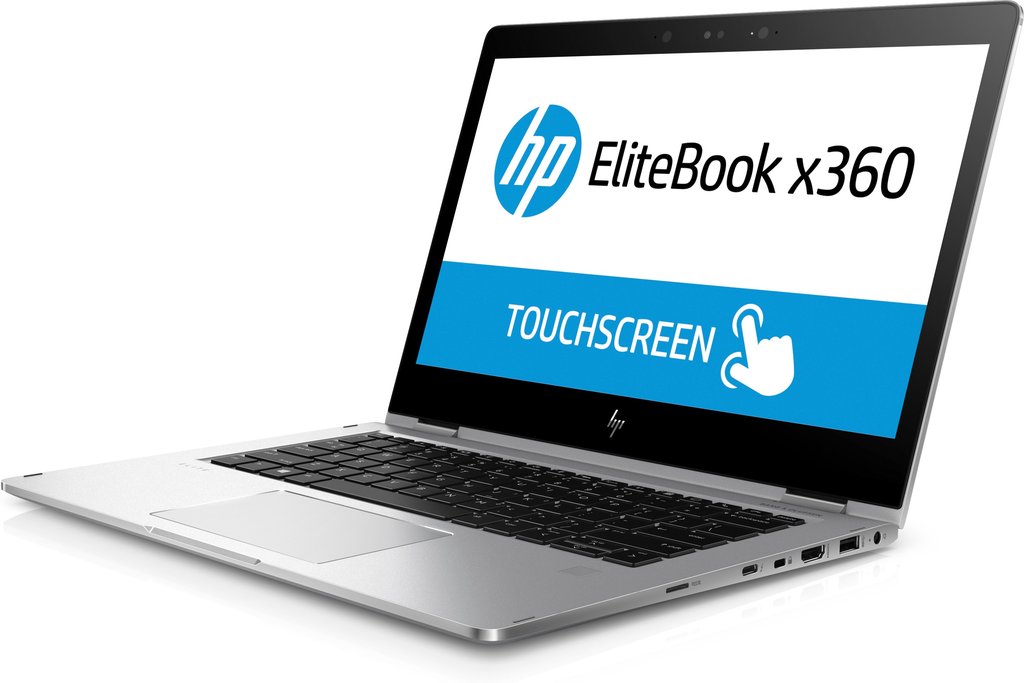 HP EliteBook X360 1030-G2 13.3" FHD (Touchscreen) Convertible Notebook, Intel Core i7-7600U, 2.80 GHz, 16GB RAM, 512GB SSD, Windows 10 Pro 64-Bit - 1BT00UT#ABA