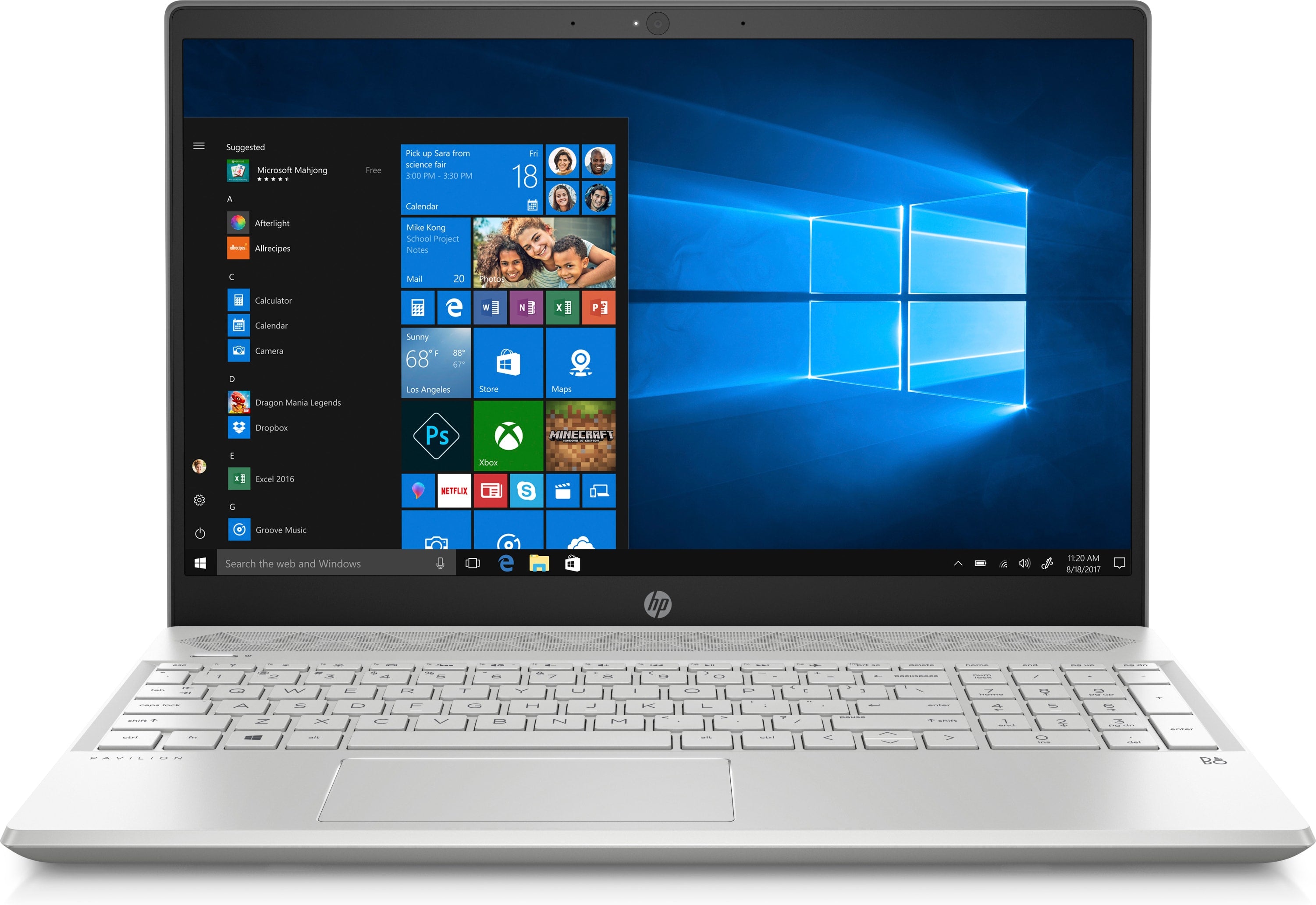HP Pavilion 15-cs0034cl 15.6" FHD (Touchscreen) Notebook, Intel Core i7-8550U, 1.80GHz, 12GB RAM, 1TB HDD, Windows 10 Home 64-Bit - 4LP56UA#ABA (Certified Refurbished)