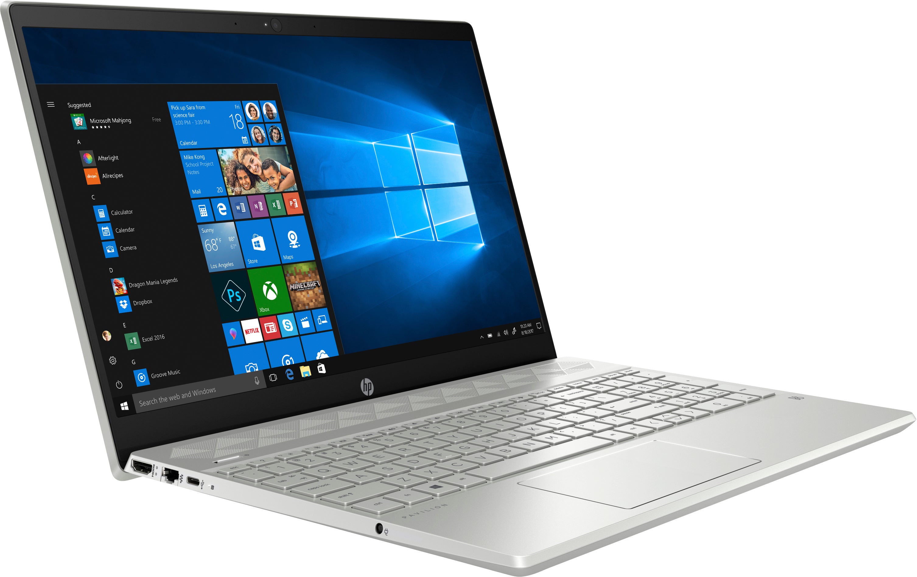 HP Pavilion 15-cs0032cl 15.6" FHD (Touchscreen) Notebook, Intel Core i7-8550U, 1.80GHz, 16GB RAM, 1TB HDD, Windows 10 Home 64-Bit - 4SA67UA#ABA (Certified Refurbished)