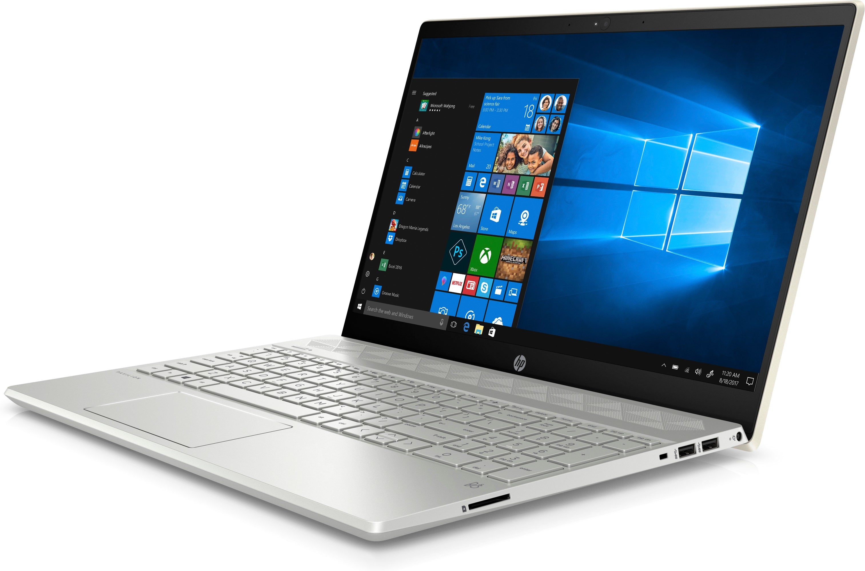 HP Pavilion 15-cs0042cl Laptop 15.6" HD Intel Core i7 1.80GHz 16GB RAM 1TB SATA Windows 10 Home 4SA70UA#ABA