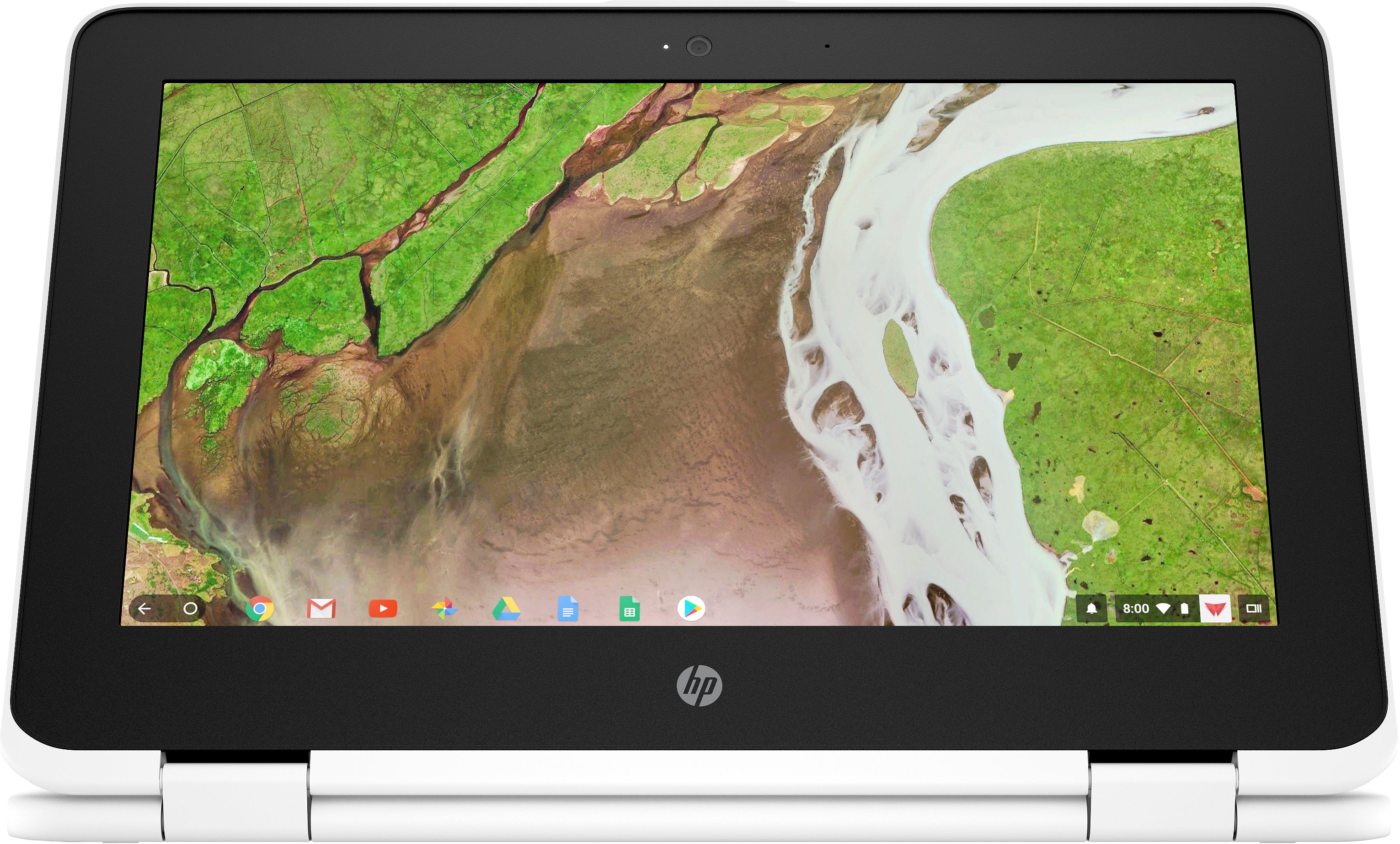 HP Chromebook x360 11-ae120nr 11.6" HD (Touchscreen), Intel:N3350, 1.10GHz, 4GB RAM, 64GB eMMC, Chrome OS - 4SH03UA#ABA