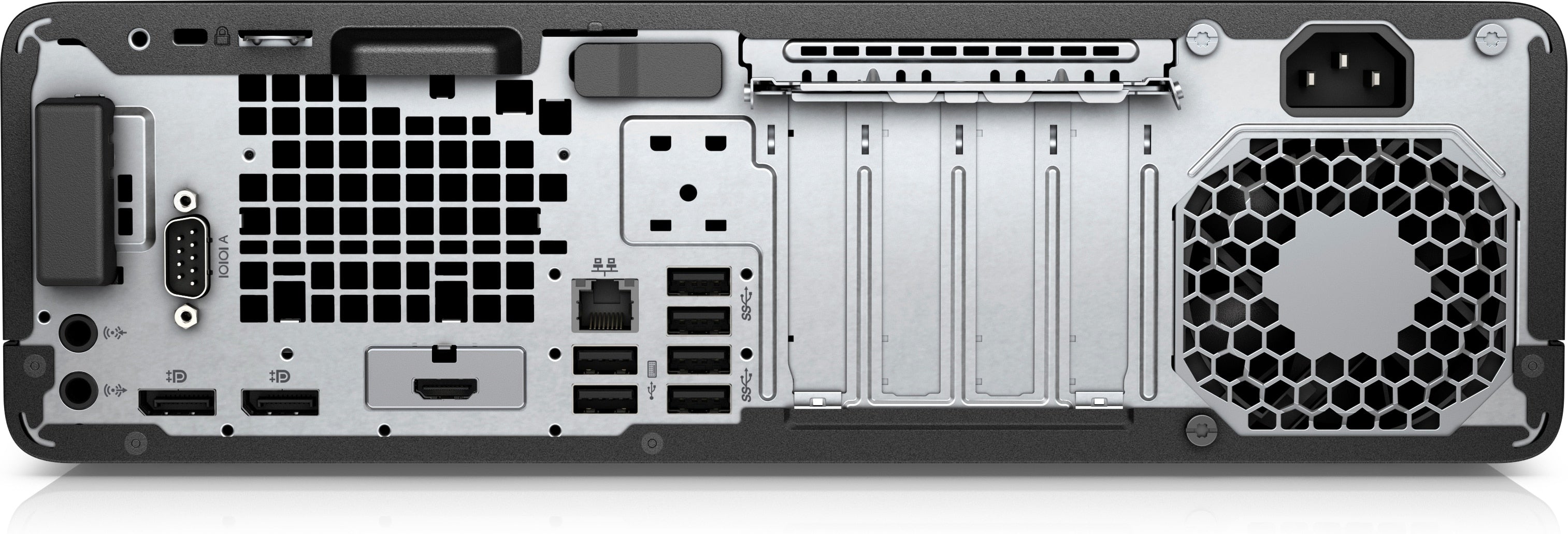 HP EliteDesk 800-G4 SFF Desktop PC, Intel i5-8600, 3.10GHz, 8GB RAM, 256GB SSD, Windows 10 Pro 64-Bit - 7VF17U8#ABA