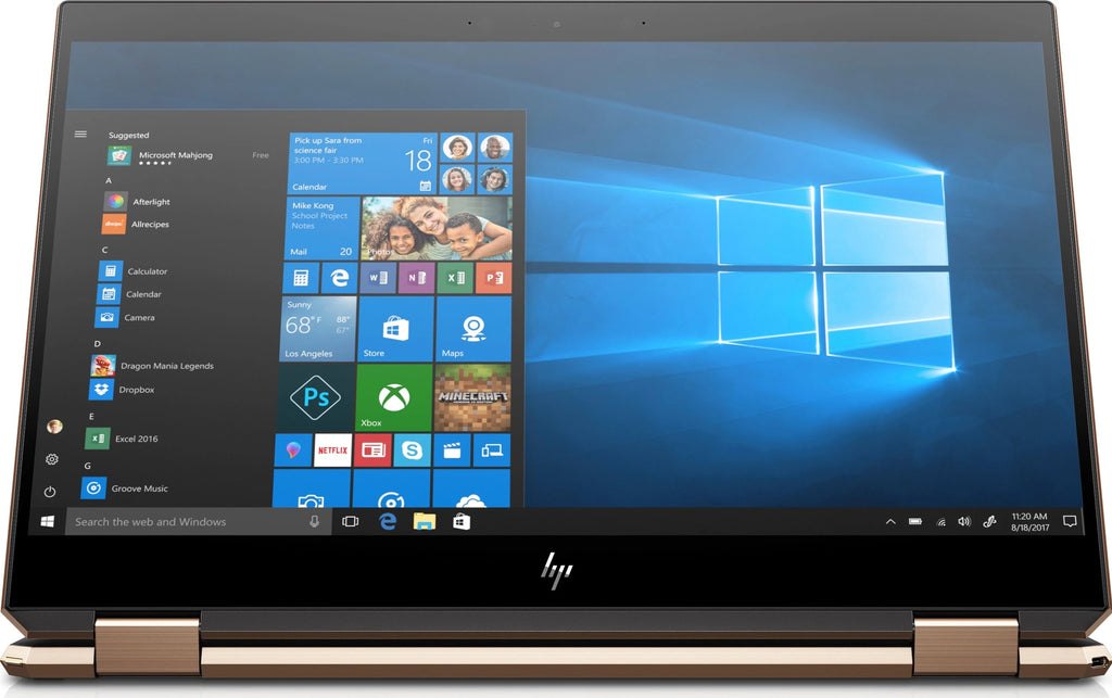 HP Spectre x360 15-df0033dx 15.6" 4K UHD Touch 2-in-1 Notebook, Intel i7-8565U, 1.80 GHz, 16GB RAM, 512GB SSD+32GB Optane, 6JY95UA#ABA(Certified Refurbished)
