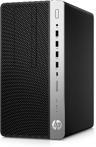 HP EliteDesk 705 G4 Micro Tower Desktop PC, AMD R5-2400G, 3.60GHz, 16GB RAM, 512GB SSD, Windows 10 Pro 64Bit - 4HY66UT#ABA (Certified Refurbished)