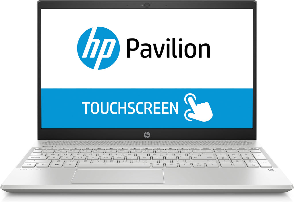 HP Pavilion 15-cw0005cy 15.6" HD (Touchscreen) Notebook, AMD Ryzen 3 2300U, 2.0GHz, 8GB RAM, 1TB SATA, Windows 10 Home 64Bit, Mineral Silver + Office 365 Personal 1-year - 4YM99UA#ABA
