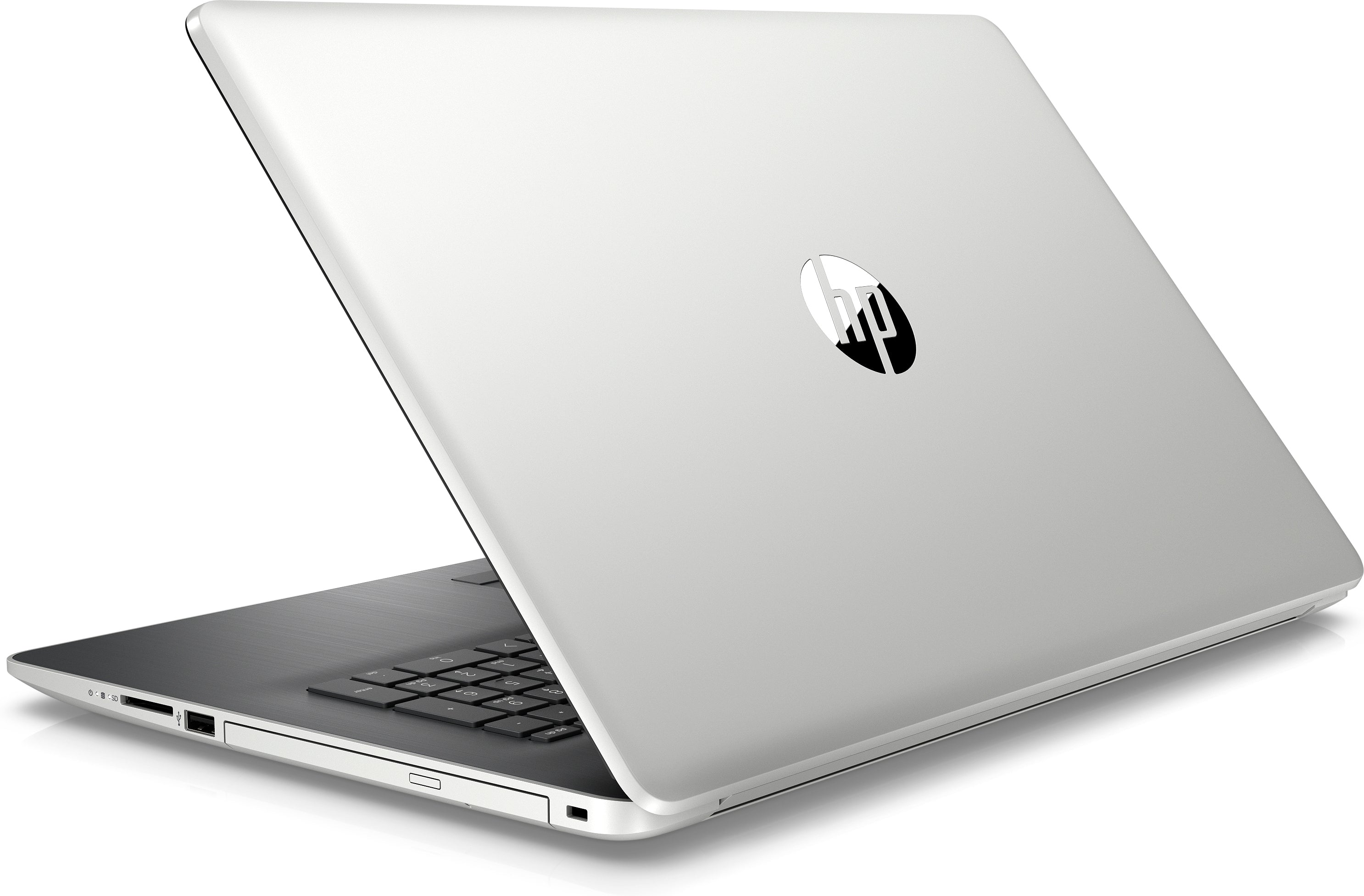 HP 17-by0035cl 17.3" Full HD (Non-Touch) Laptop, Intel Core i7-8550U, 1.80GHz, 16GB RAM, 1TB HDD, Windows 10 Home, Silver- 5GN96UA#ABA (Certified Refurbished)