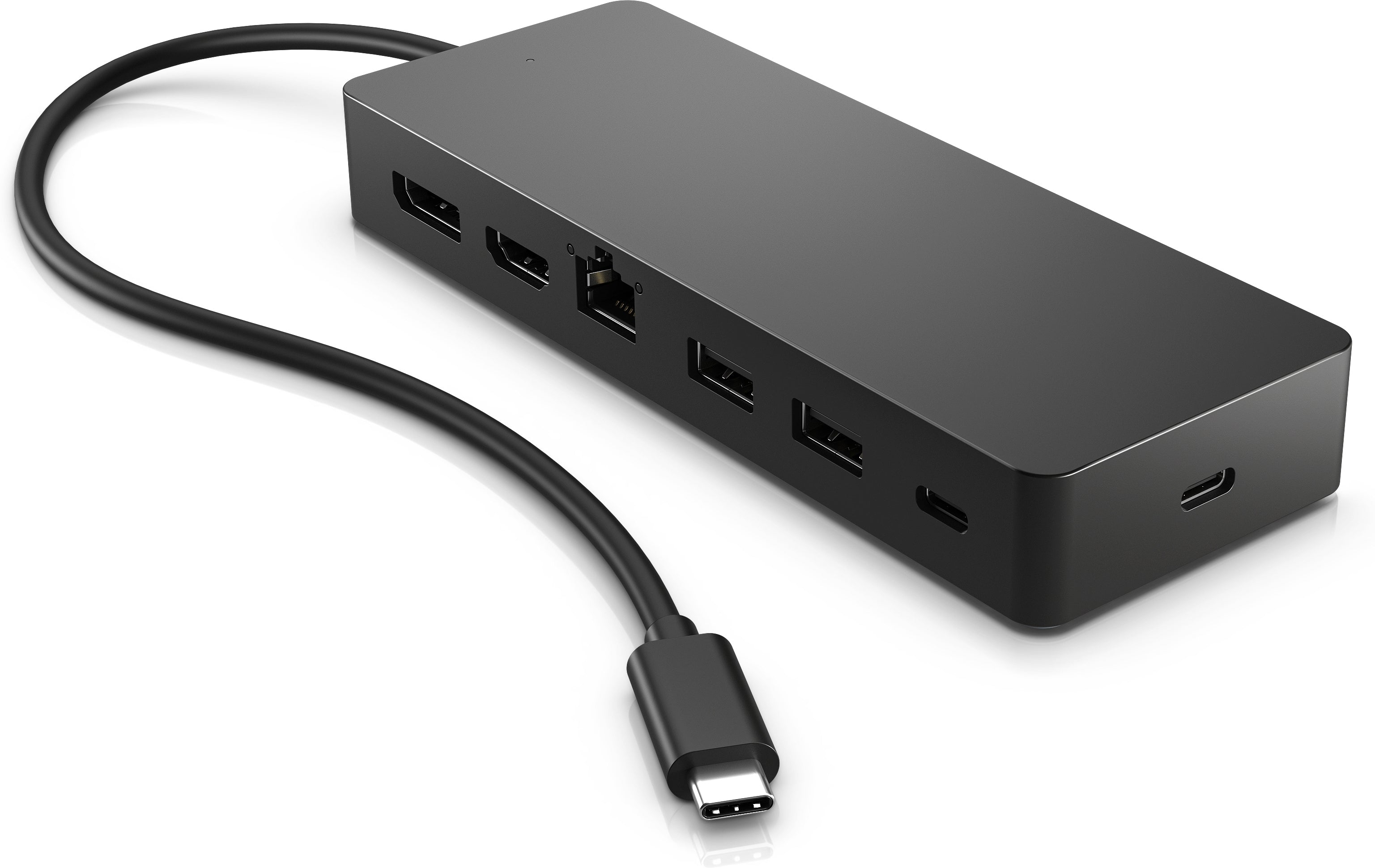 HP Universal USB-C Multiport Hub, Docking Station for PCs, Ethernet, DP, HDMI - 50H55AA