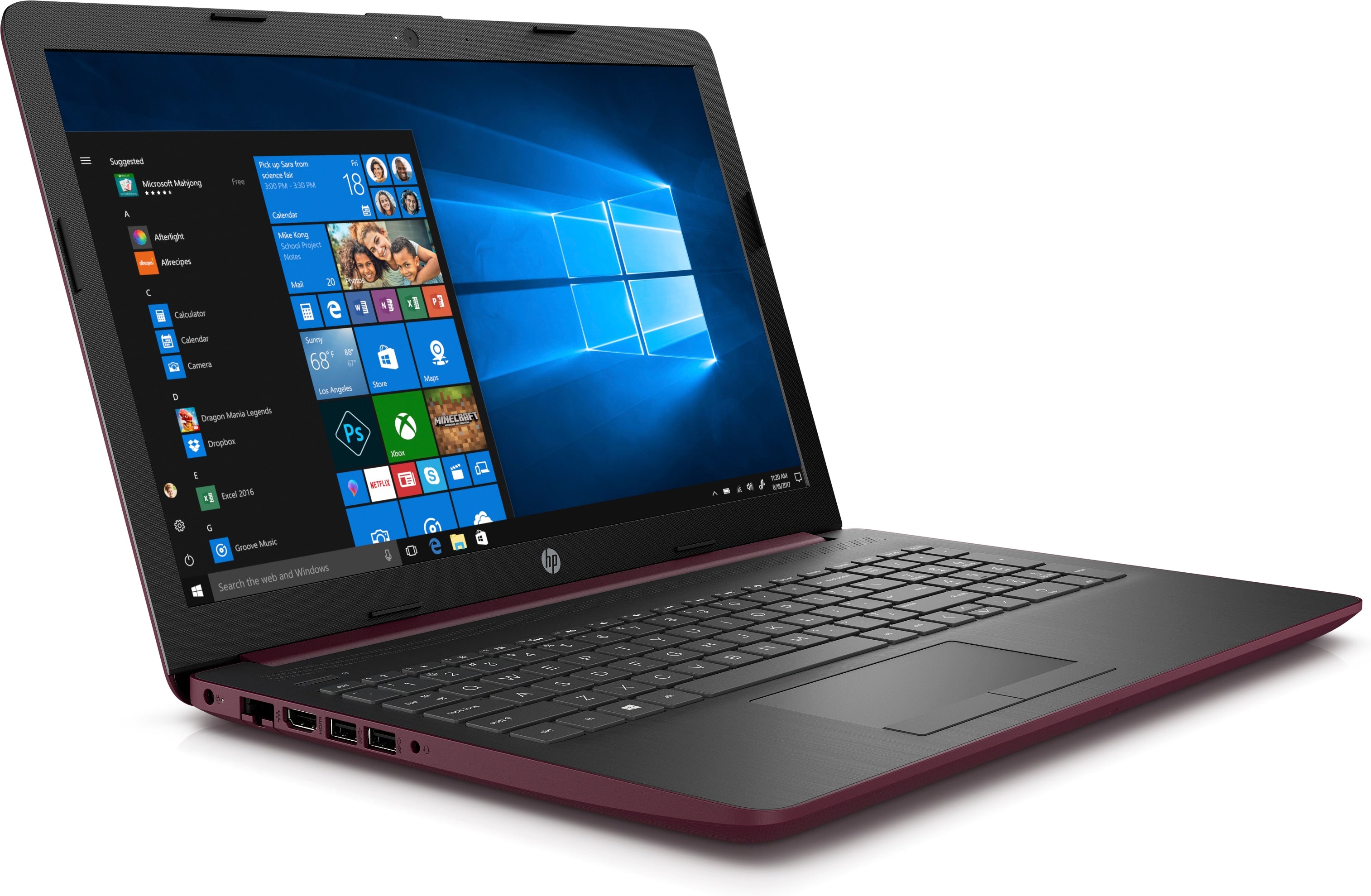 HP 15-da0012cy 15.6" HD (Touchscreen) Notebook, Intel Core i5-8250U, 1.60GHz, 8GB RAM, 1TB SATA+16GB Optane Memory, Windows 10 Home 64-Bit- 5ED44UA#ABA