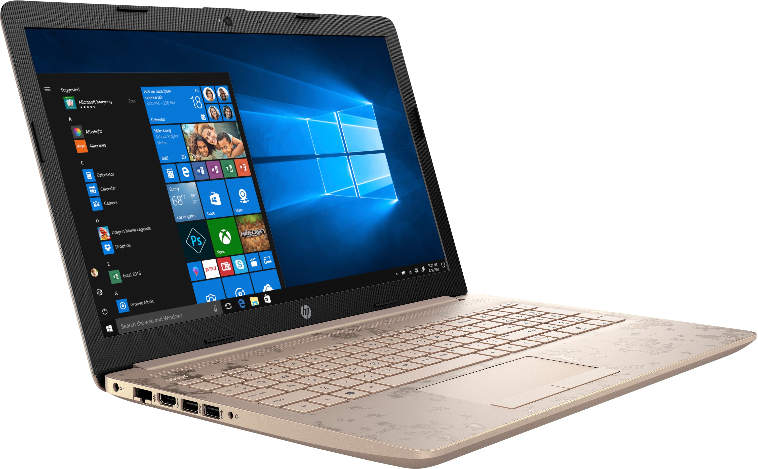 HP 15-da0015cy 15.6" HD (Touchscreen) Notebook, Intel Core i5-8250U, 1.60GHz, 8GB RAM, 1TB SATA+16GB Optane Memory, Windows 10 Home 64-Bit- 5ED59UA#ABA (Certified Refurbished)