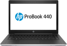 HP ProBook 440-G5 14" FHD (Non-Touch) Notebook PC, Intel i5-7200U, 2.50GHz, 8GB RAM, 256GB SSD, Windows 10 Pro 64-Bit - 5HT16UT#ABA