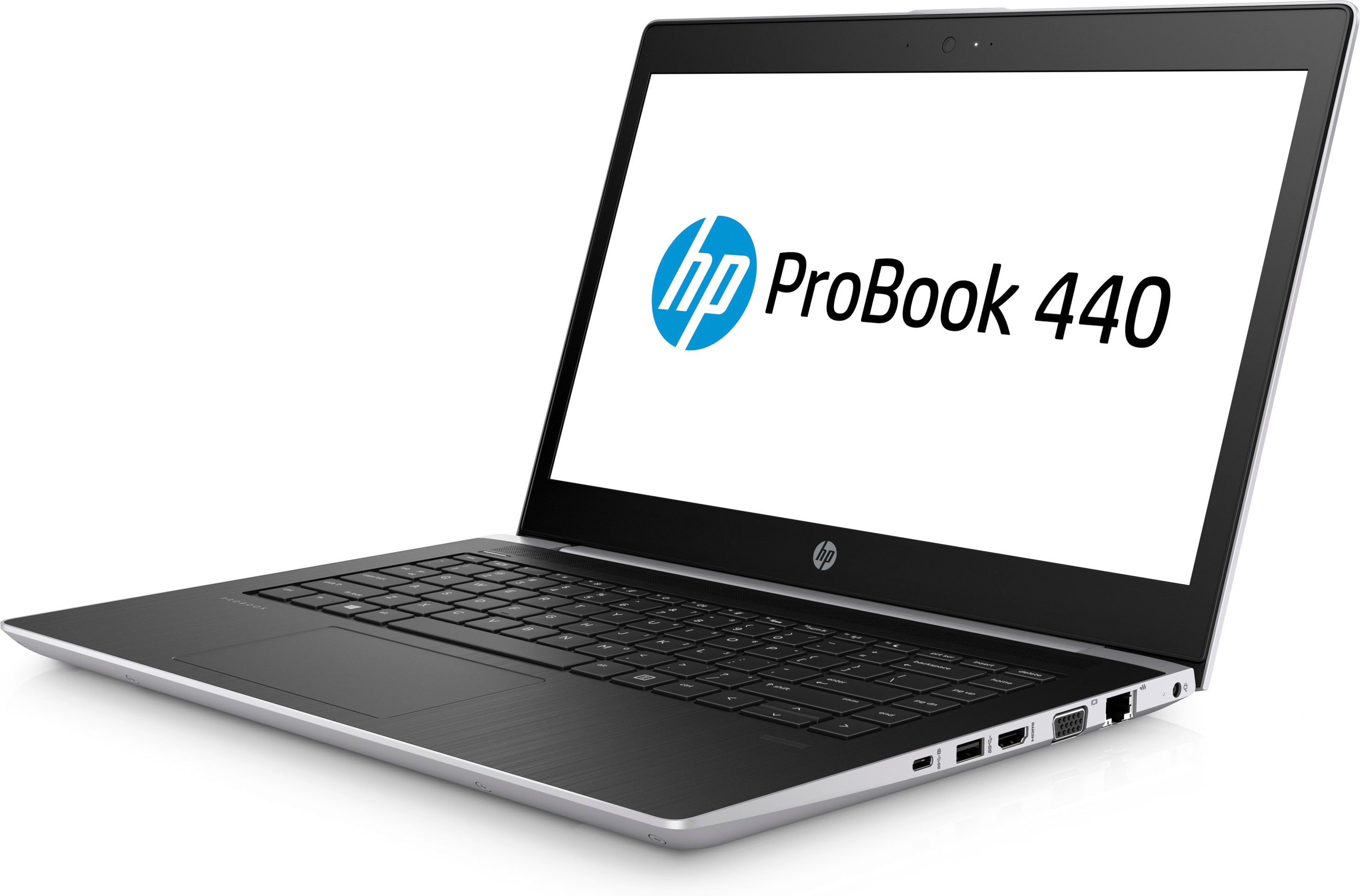HP ProBook 440-G5 14" HD (Non-Touch) Notebook PC, Intel i5-7200U, 2.50GHz, 4GB RAM, 500GB HDD, Windows 10 Pro 64-Bit - 5HT14UT#ABA