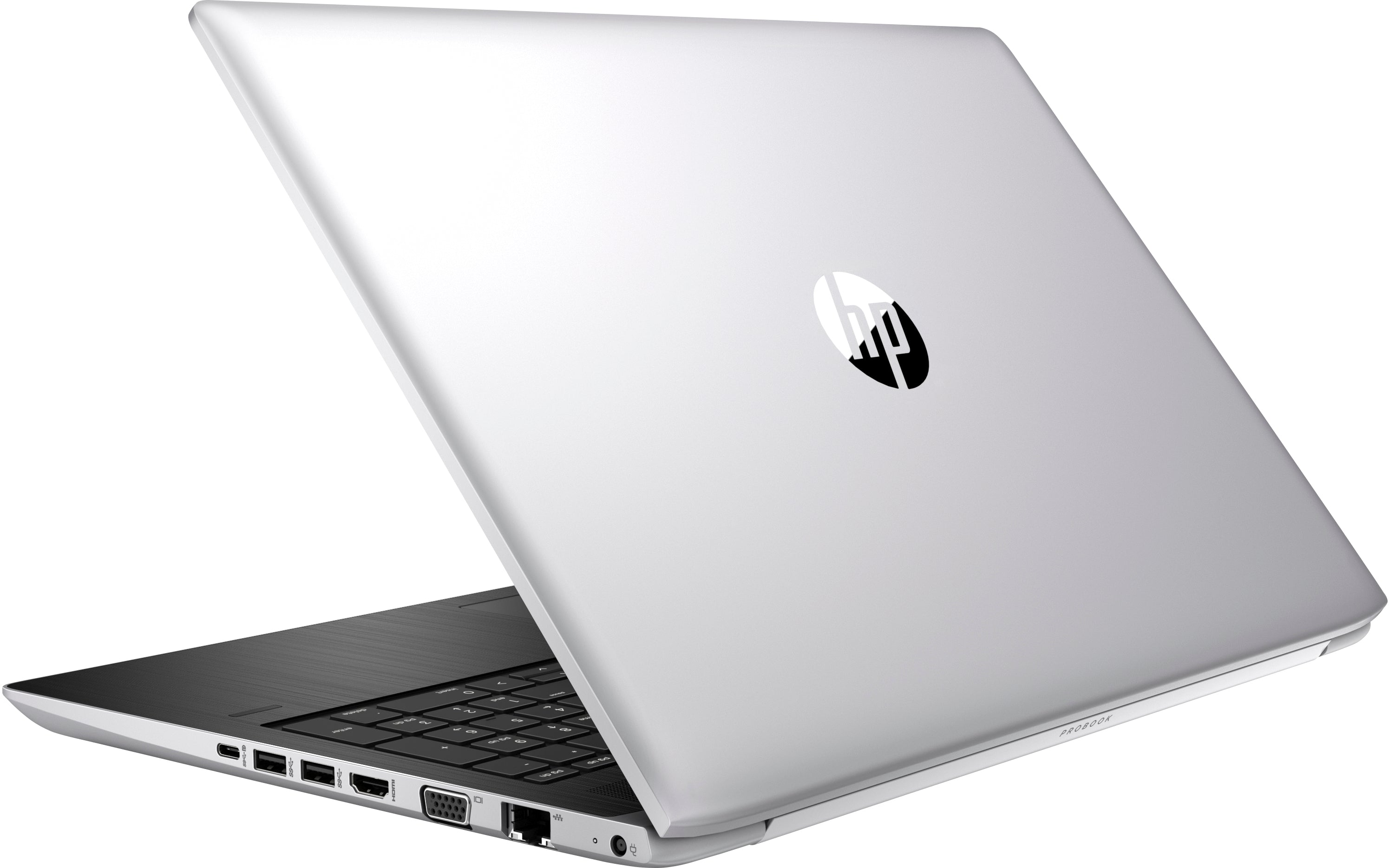 HP ProBook 450-G5 15.6" HD (Non-Touch) Notebook PC, Intel i5-7200U, 2.50GHz, 4GB RAM, 500GB HDD, Windows 10 Pro 64-Bit - 5HT18UT#ABA