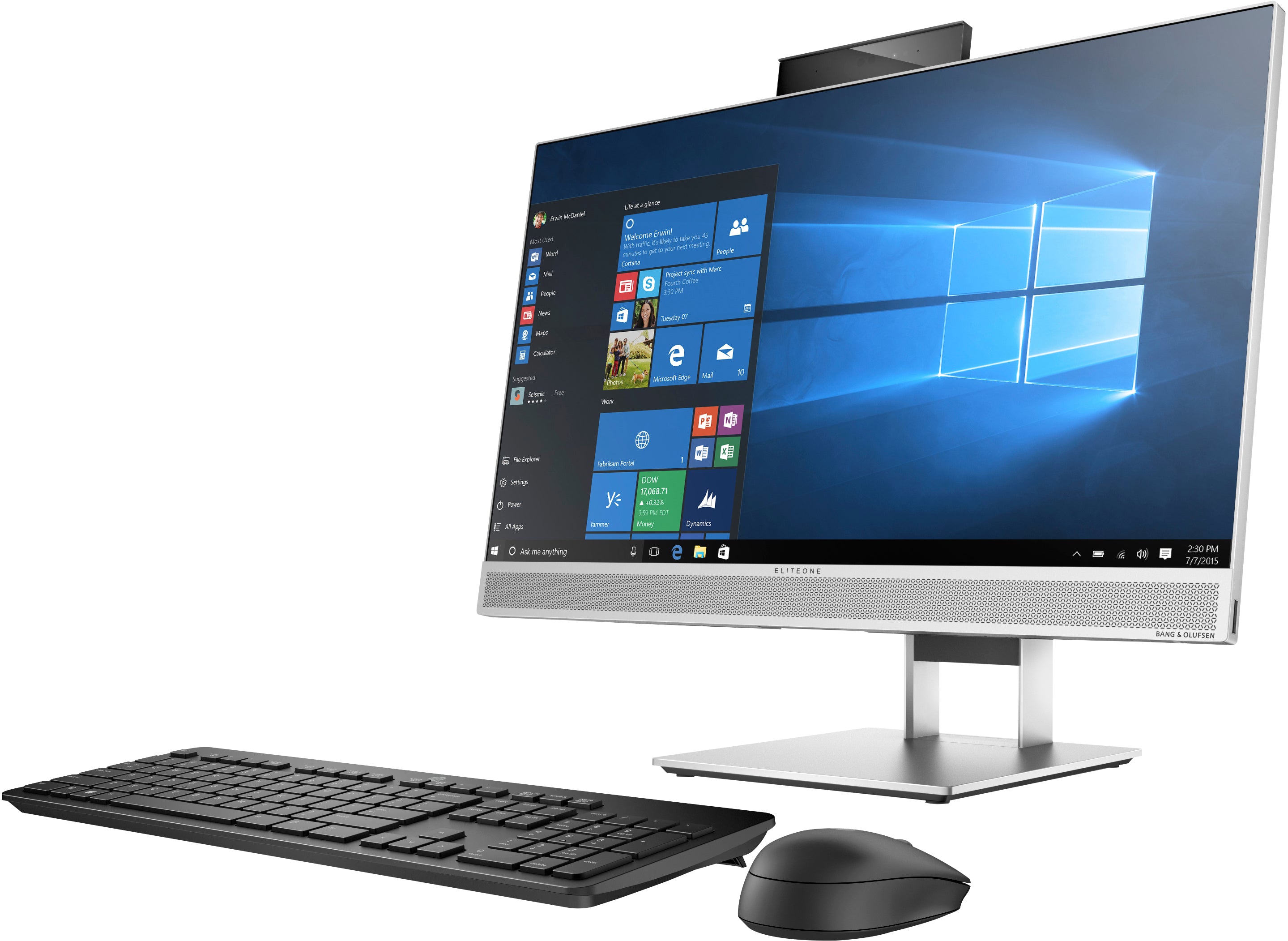 HP EliteOne 800 G4 23.8" FHD (Non-Touch) All-in-One PC, Intel Core i5-8500, 3.00GHz, 8GB RAM, 128GB SSD, Win 10 Pro 7CQ25U8#ABA (Certified Refurbished)