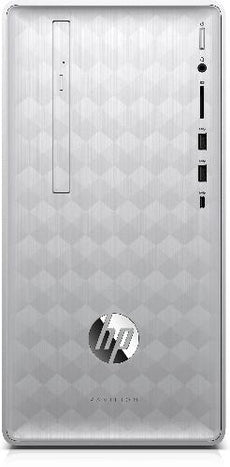 HP Pavilion 590-p0157c Mini Tower Desktop PC, Intel i5-9400, 2.90GHz, 16GB RAM, 1TB HDD, Windows 10 Home 64-Bit - 5QA50AA#ABA