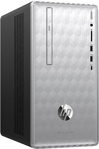 HP Pavilion 590-p0157c Mini Tower Desktop PC, Intel i5-9400, 2.90GHz, 16GB RAM, 1TB HDD, Windows 10 Home 64-Bit - 5QA50AA#ABA