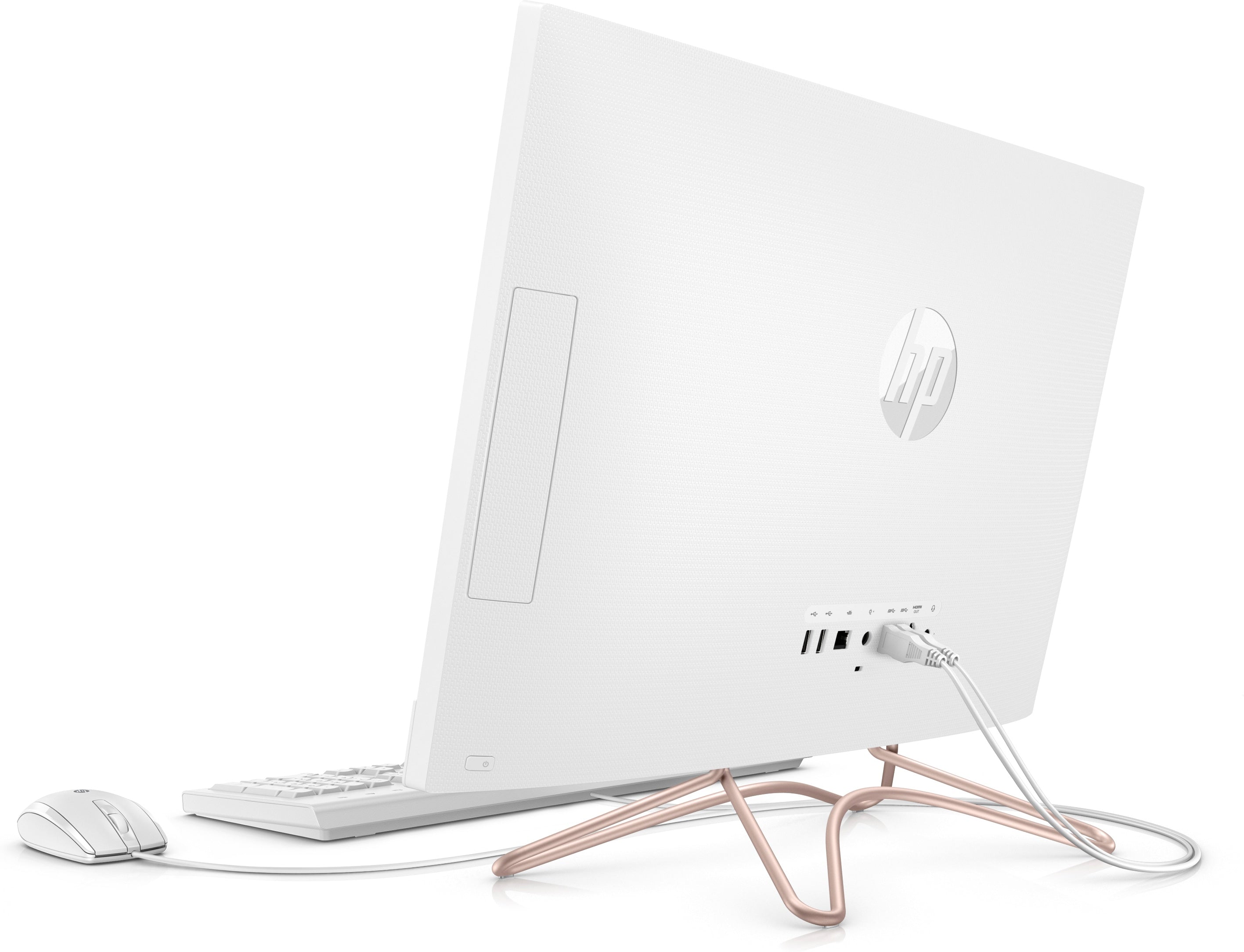 HP 24-f0157c 23.8" Full HD (Touchscreen) All-in-One Computer, Intel Core i3-9100T, 3.10GHz, 12GB RAM, 1TB HDD, Windows 10 Home 64-Bit - 5QA78AA#ABA (Certified Refurbished)