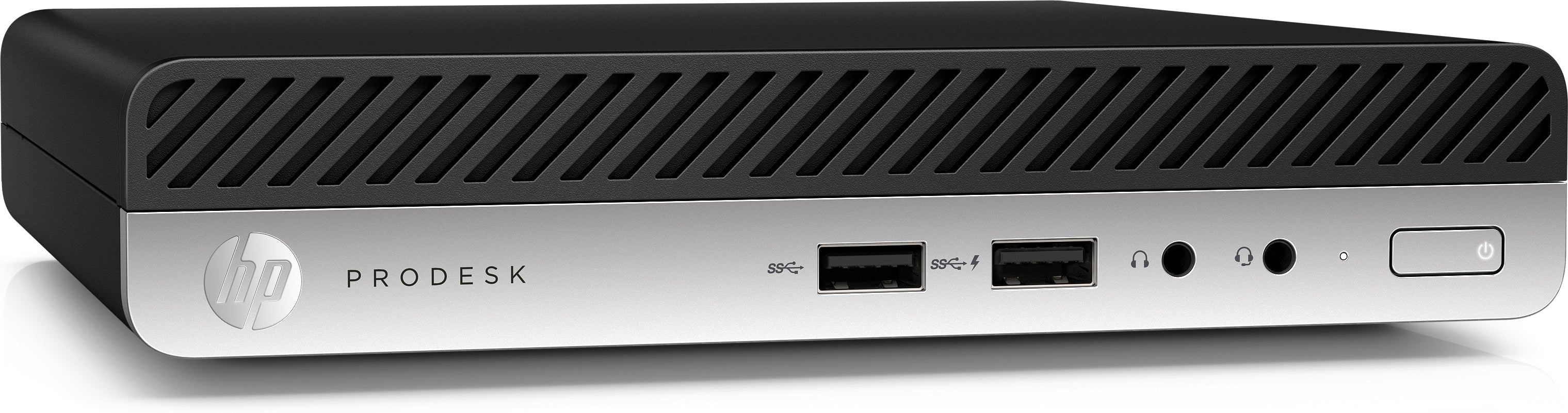 HP ProDesk 400-G4 Mini Business PC, Intel Core i5-8500T, 2.10GHz, 4GB RAM, 500GB HDD, Windows 10 Pro 64-Bit -  4AC52UT#ABA