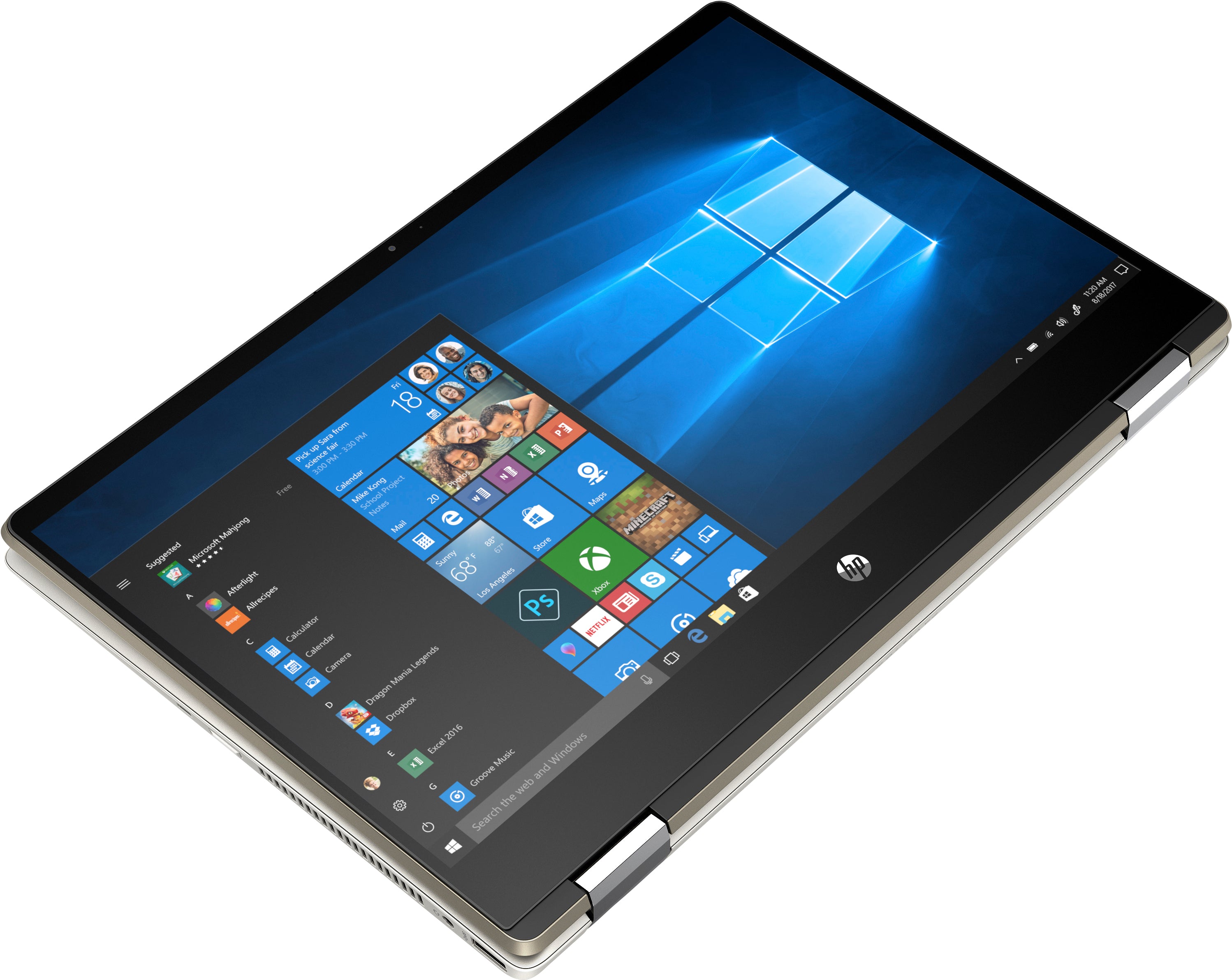 HP Pavilion x360 14m-dh0003dx 14" FHD (Touchscreen) Convertible Notebook, Intel Core i5-8265U, 1.60GHz, 8GB RAM, 128GB SSD, Windows 10 Home 64-Bit - 5UD81UA#ABA (Certified Refurbished)