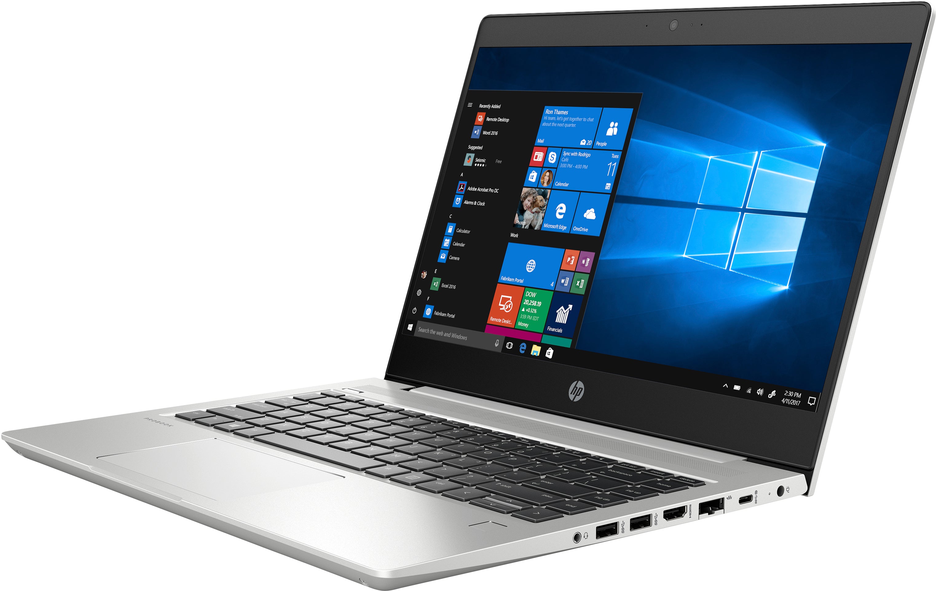 HP ProBook 440 G6 14" HD (NonTouch) Notebook, Intel i3-8145U, 2.10GHz, 4GB RAM, 500GB HDD, Win10P - 7XH27U8#ABA