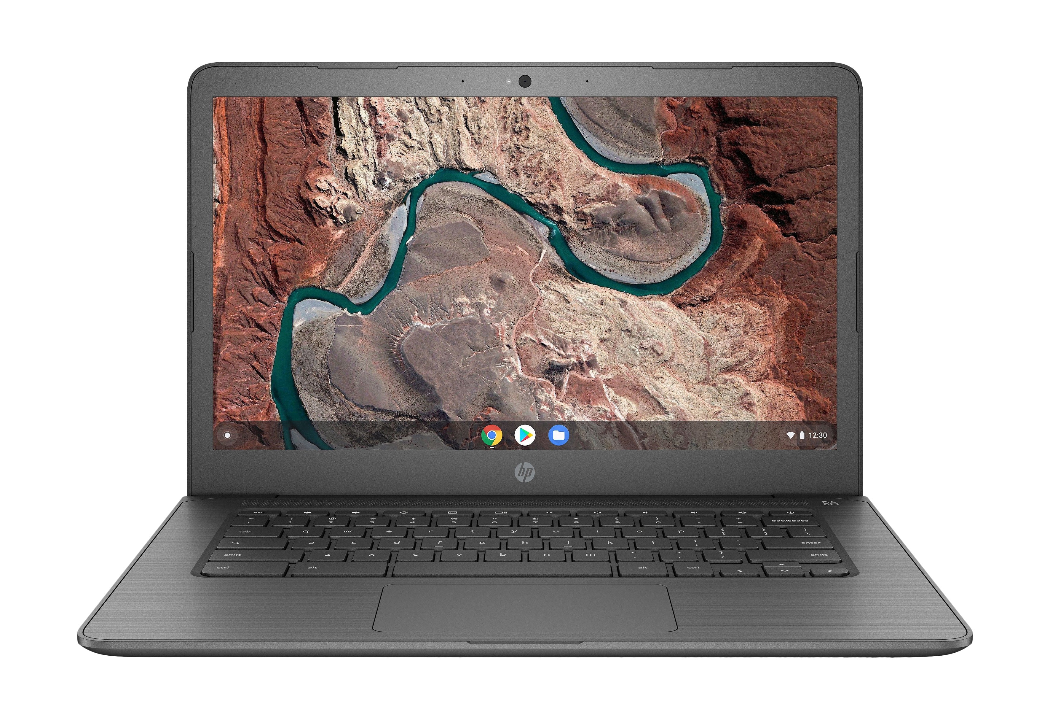 HP 14-db0060nr 14" HD (Touchscreen) Chromebook, AMD A4-9120, 1.60GHz, 4GB RAM, 32GB eMMC, Chrome OS - 5UY60UA#ABA