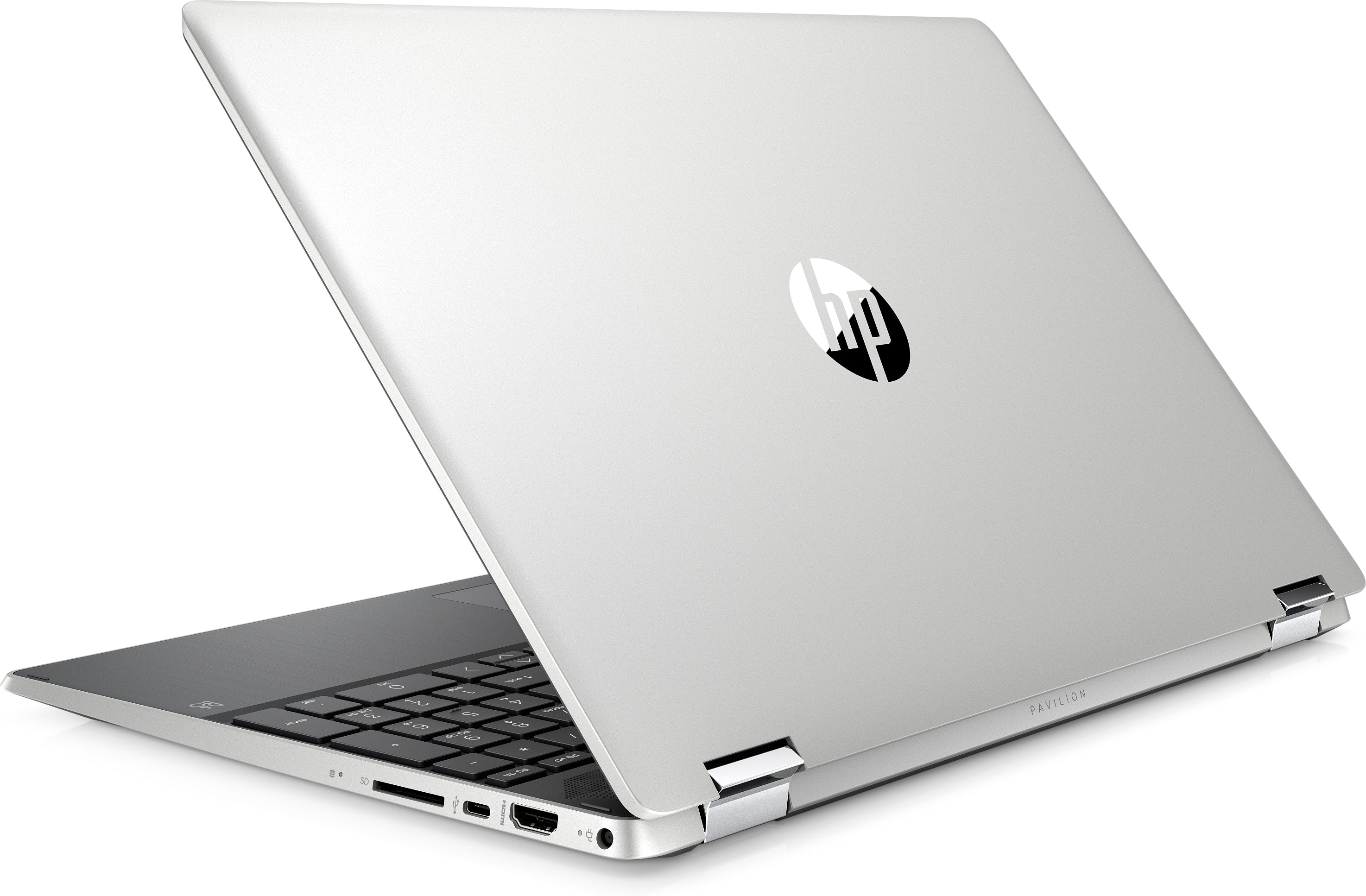 HP Pavilion x360 15-dq1020nr 15.6" HD (Touch) Convertible Notebook, Intel i5-10210U, 1.60GHz, 8GB RAM, 512GB SSD, Win10H - 9MW66UA#ABA