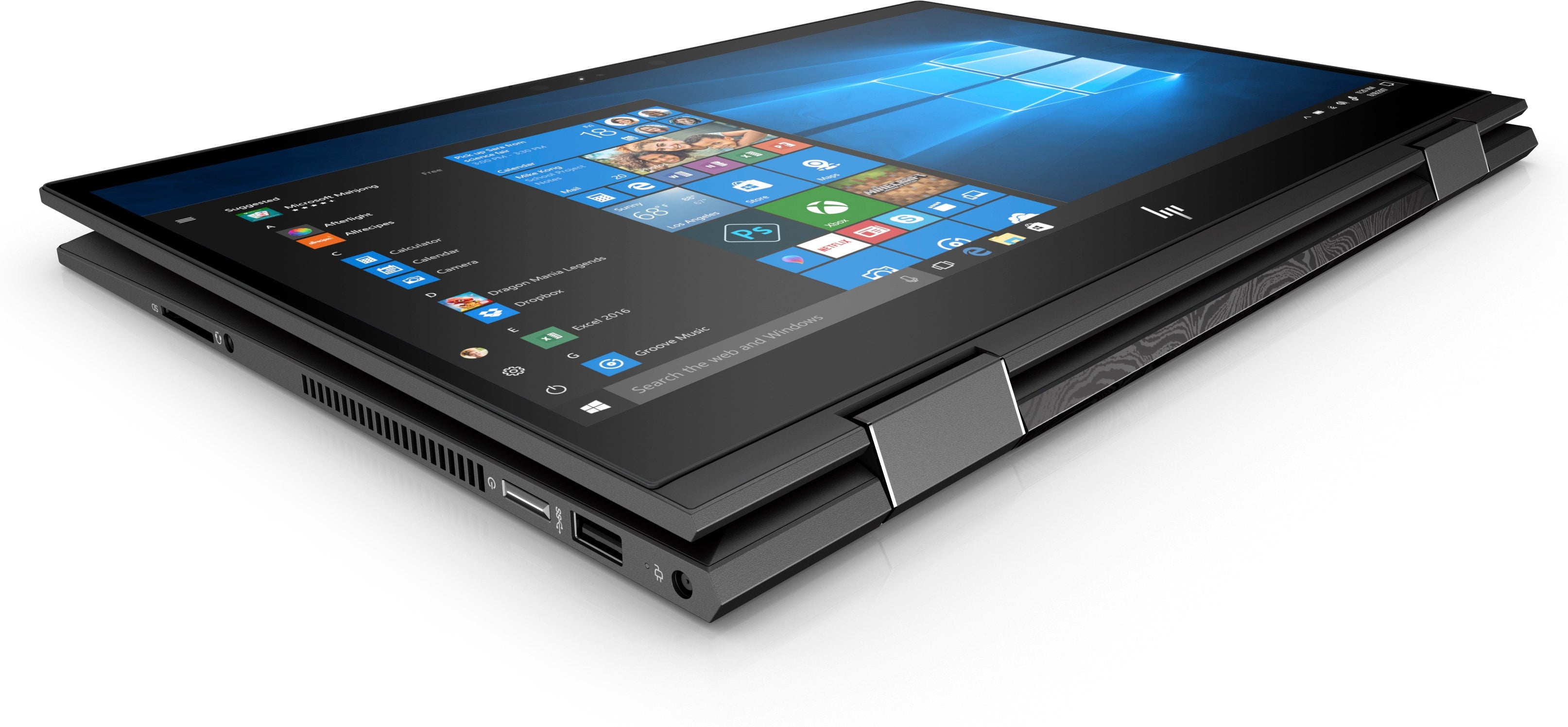 HP Envy x360 15-cp0076nr 15.6" FHD (Touchscreen) Convertible Notebook, AMD Ryzen 5-2500U, 2.0GHz, 12GB RAM, 1TB HDD, Windows 10 Home 64-Bit- 5YH33UA#ABA (Certified Refurbished)