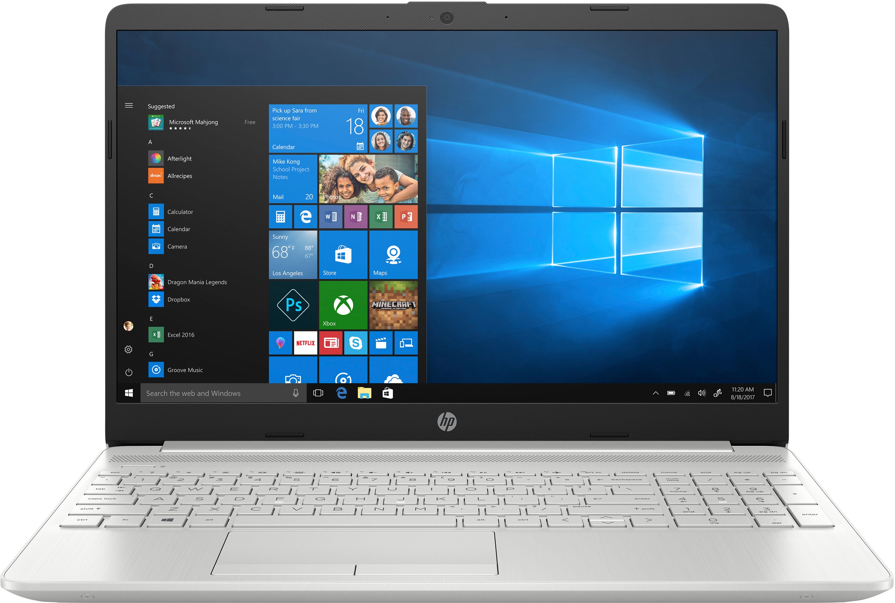 HP 15-dw0077nr 15.6" HD (Non-Touch) Notebook, Intel Core i5-8265U, 1.60GHz, 8GB RAM, 1TB HDD, Windows 10 Home 64-Bit - 5YZ60UA#ABA (Certified Refurbished)