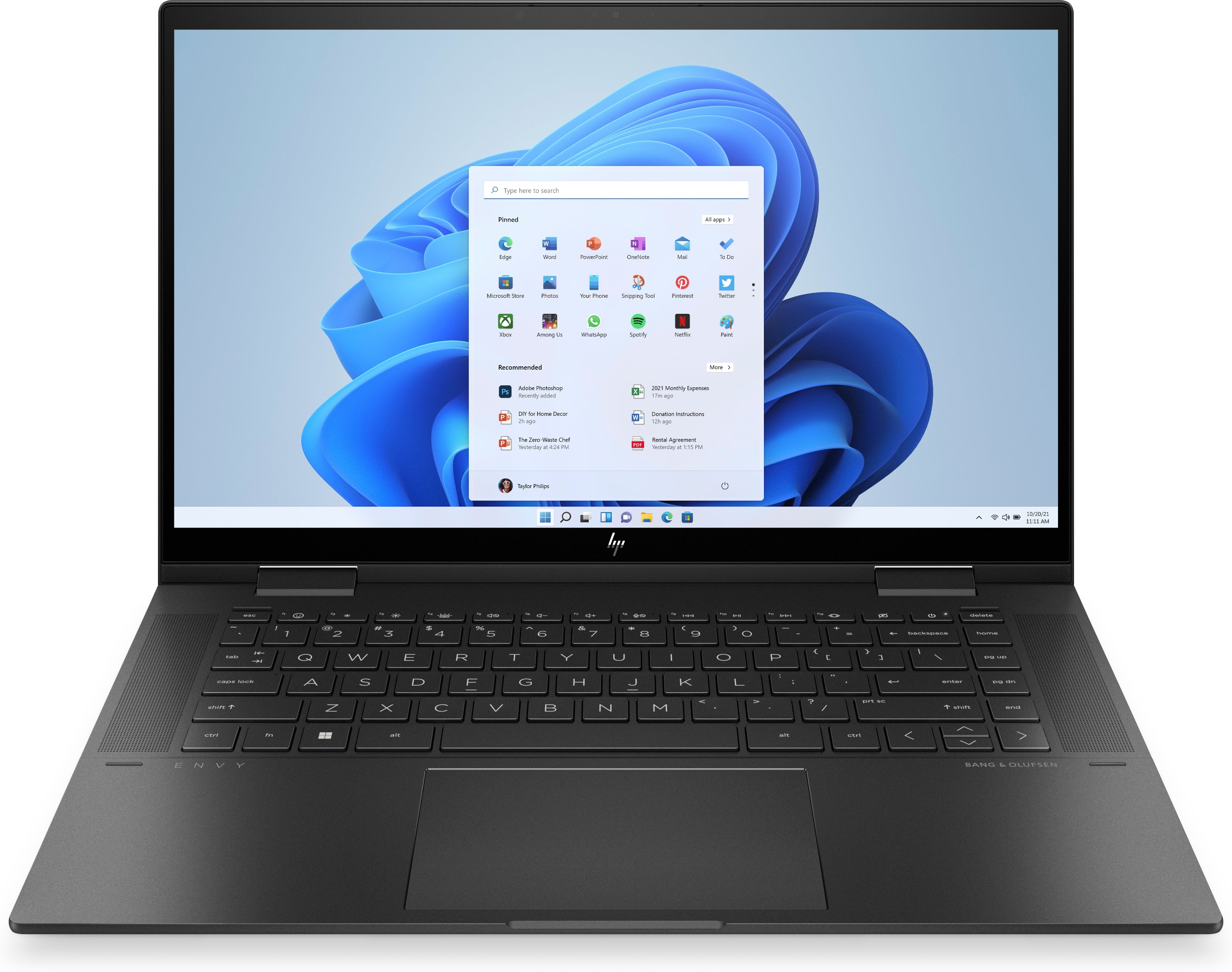 HP Envy x360 15-ey0013dx 15.6" FHD Convertible Notebook, AMD R5-5625U, 2.30GHz, 8GB RAM, 256GB SSD, Win11H - 66B44UA#ABA (Certified Refurbished)