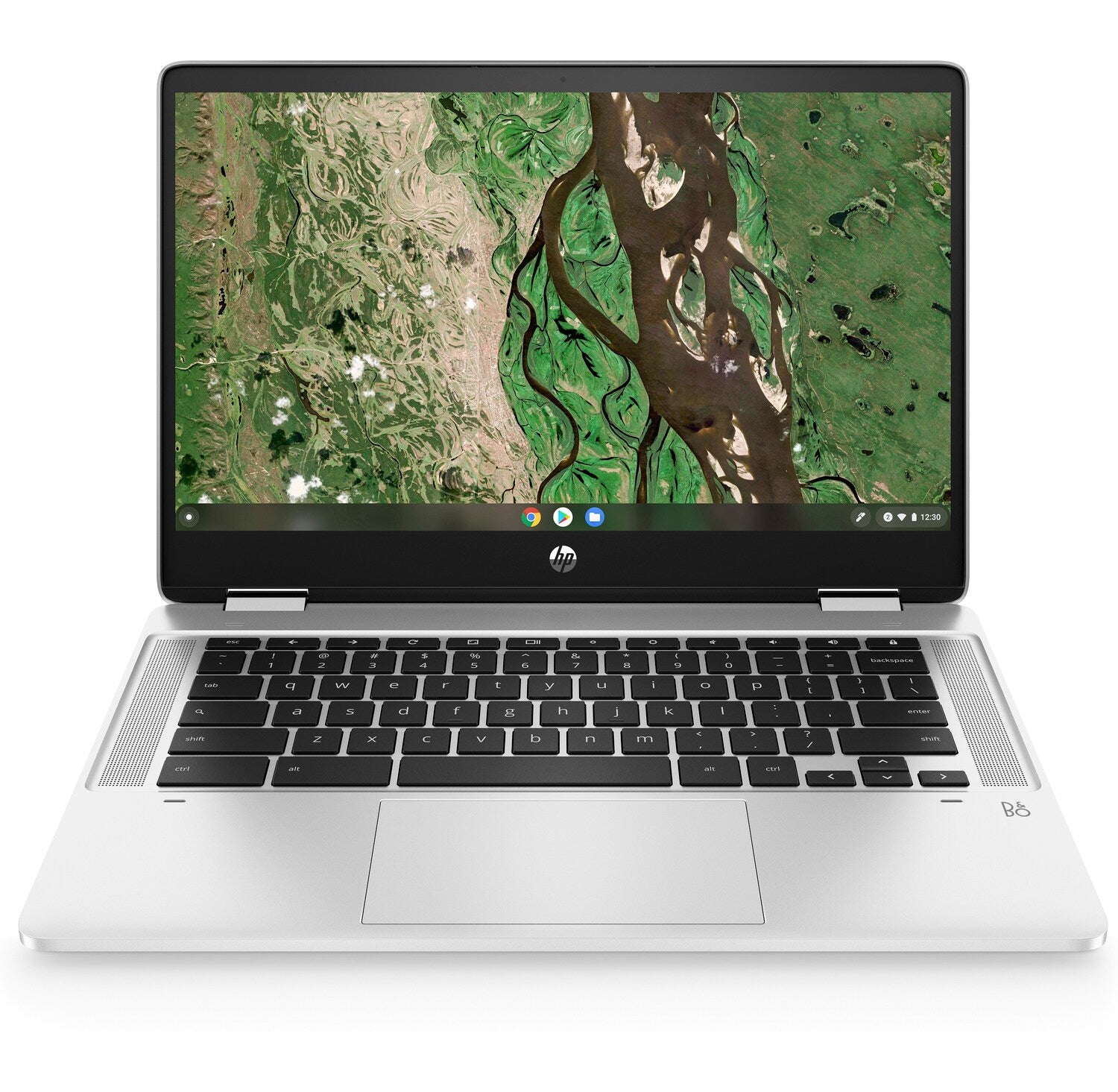 HP Chromebook x360 14b-cb0033dx 14" HD Convertible Notebook, Intel Celeron N4500, 1.10GHz, 4GB RAM, 64GB eMMC, Chrome OS - 677H1UA#ABA (Certified Refurbished)