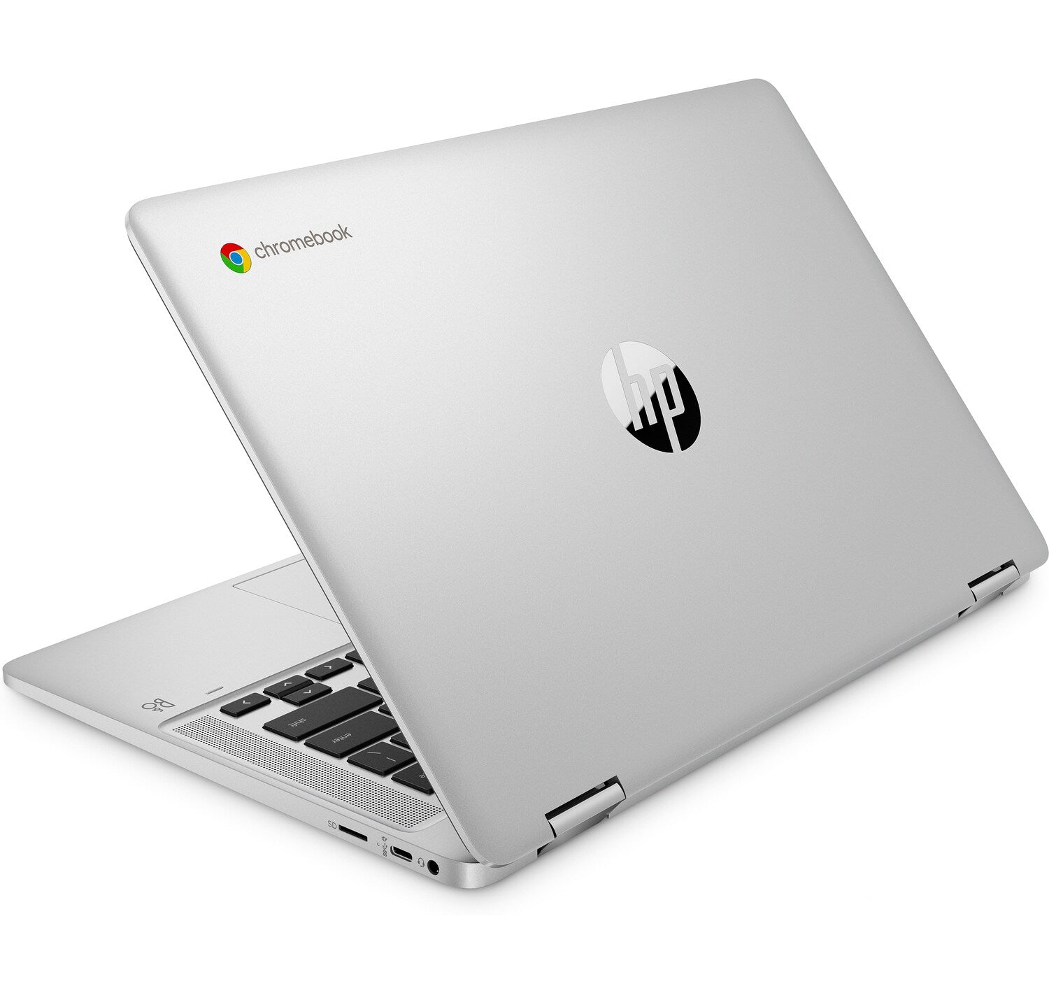 HP Chromebook x360 14b-cb0033dx 14" HD Convertible Notebook, Intel Celeron N4500, 1.10GHz, 4GB RAM, 64GB eMMC, Chrome OS - 677H1UA#ABA (Certified Refurbished)
