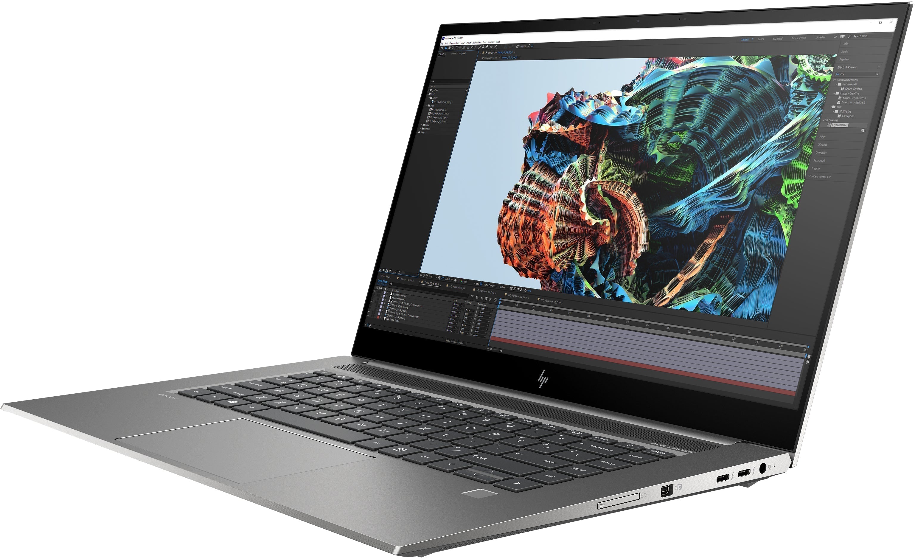 HP ZBook Studio G8 15.6" FHD Mobile Workstation, Intel i7-11850H, 2.50GHz, 32GB RAM, 1TB SSD, Win11P - 680Z0UT#ABA