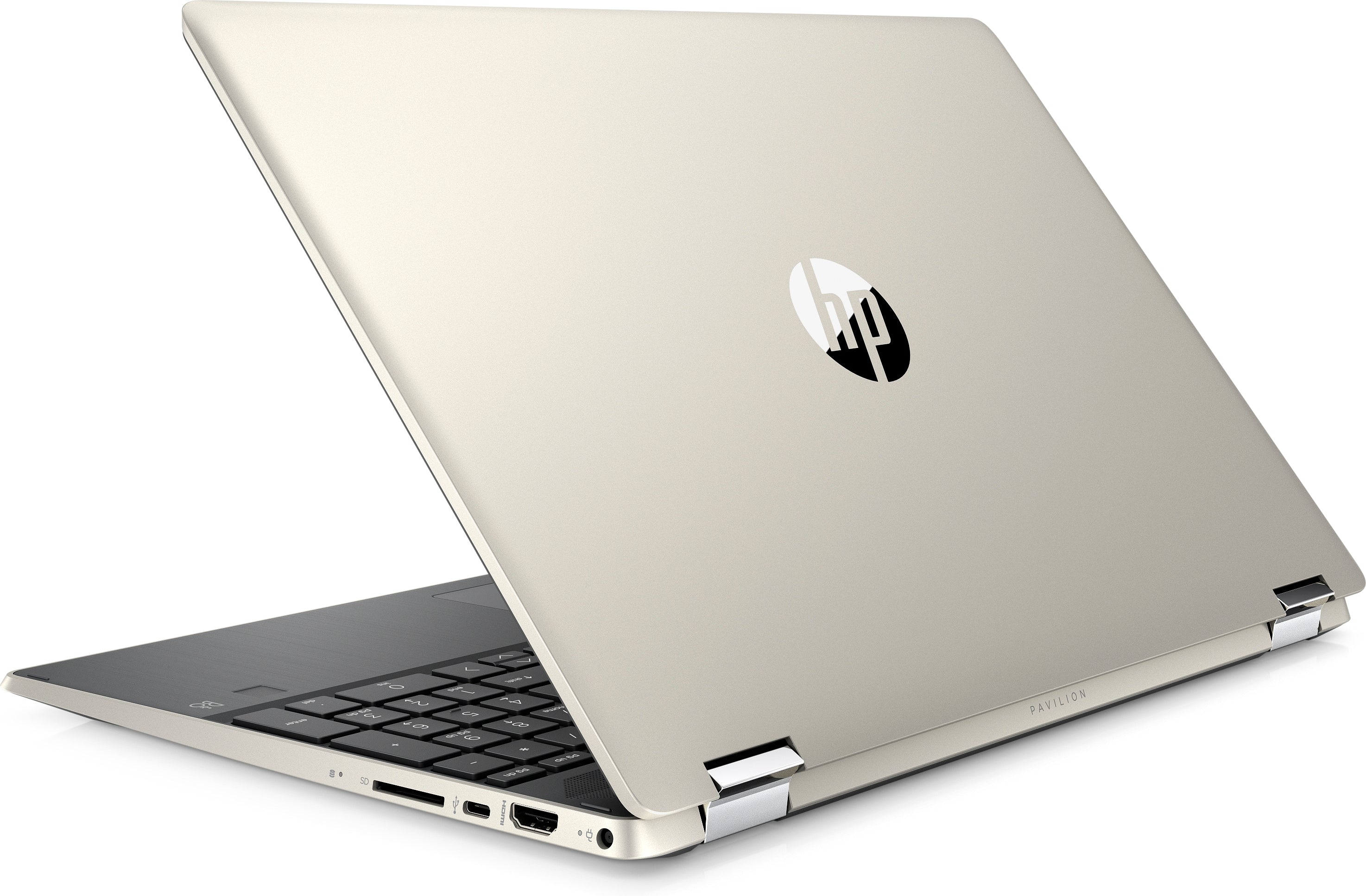 HP Pavilion x360 15-dq0076nr 15.6" FHD (Touchscreen) Convertible Notebook, Intel Core i3-8145U, 2.10GHz, 8 GB RAM, 1TB HDD, Windows 10 Home 64-Bit - 6BM93UA#ABA (Certified Refurbished)