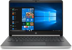 HP 14-dk0028wm 14" HD Notebook, AMD R3-3200U, 2.60GHz, 4GB RAM, 128GB SSD, Win10H-S - 7MP80UA#ABA (Certified Refurbished)