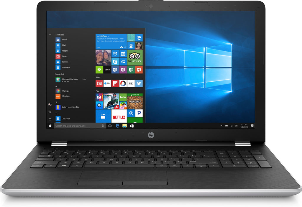 HP 15-dw0047nr 15.6" HD (Non-Touch) Notebook, Intel Core i7-8565U, 1.80GHz, 8GB RAM, 1TB HDD, Windows 10 Home 64-Bit - 6EG99UA#ABA