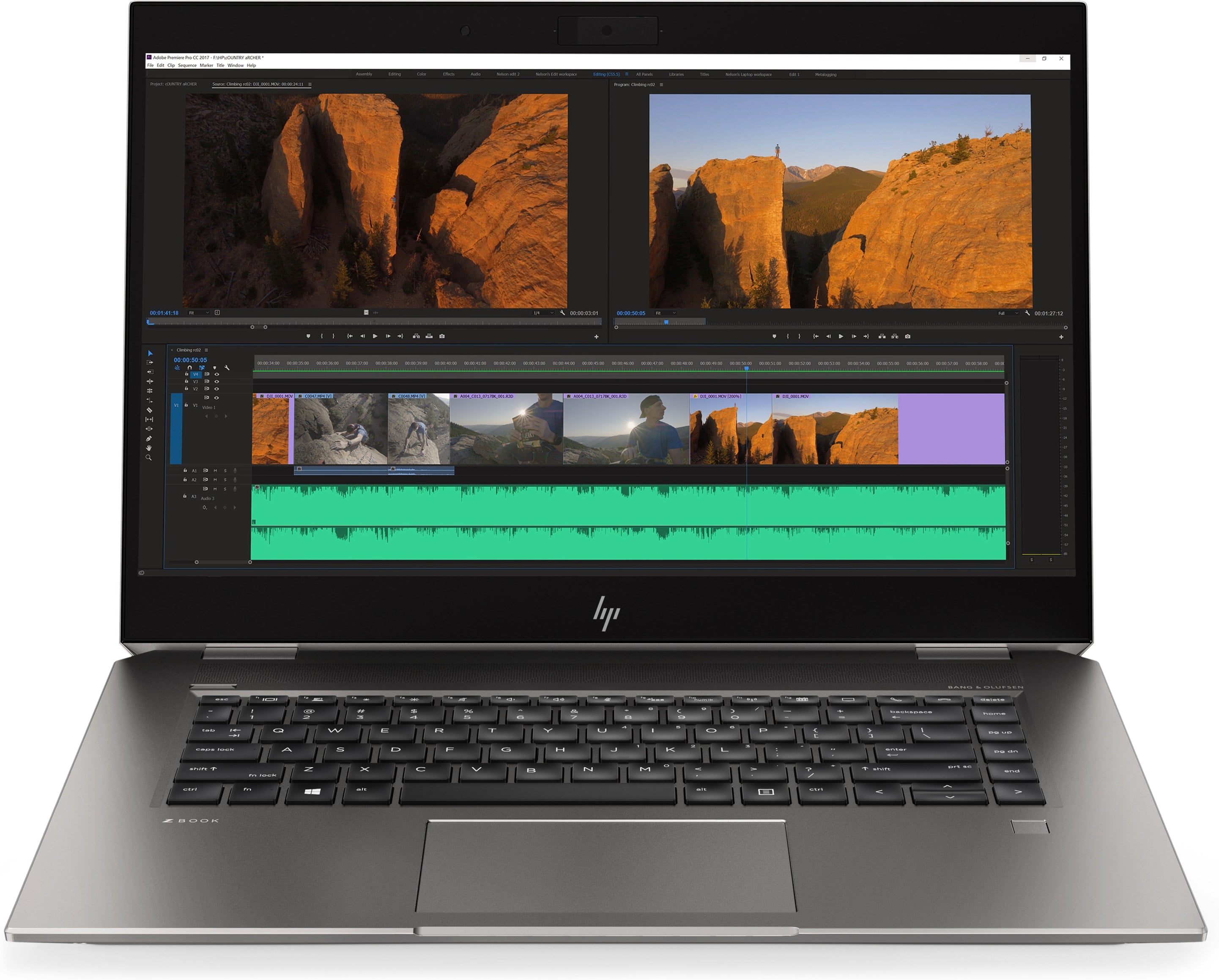 HP ZBook Studio G5 15.6" FHD Mobile Workstation, Intel i7-9750H, 2.60GHz, 16GB RAM, 256GB SSD, Win10P - 8XA37UT#ABA (Certified Refurbished)