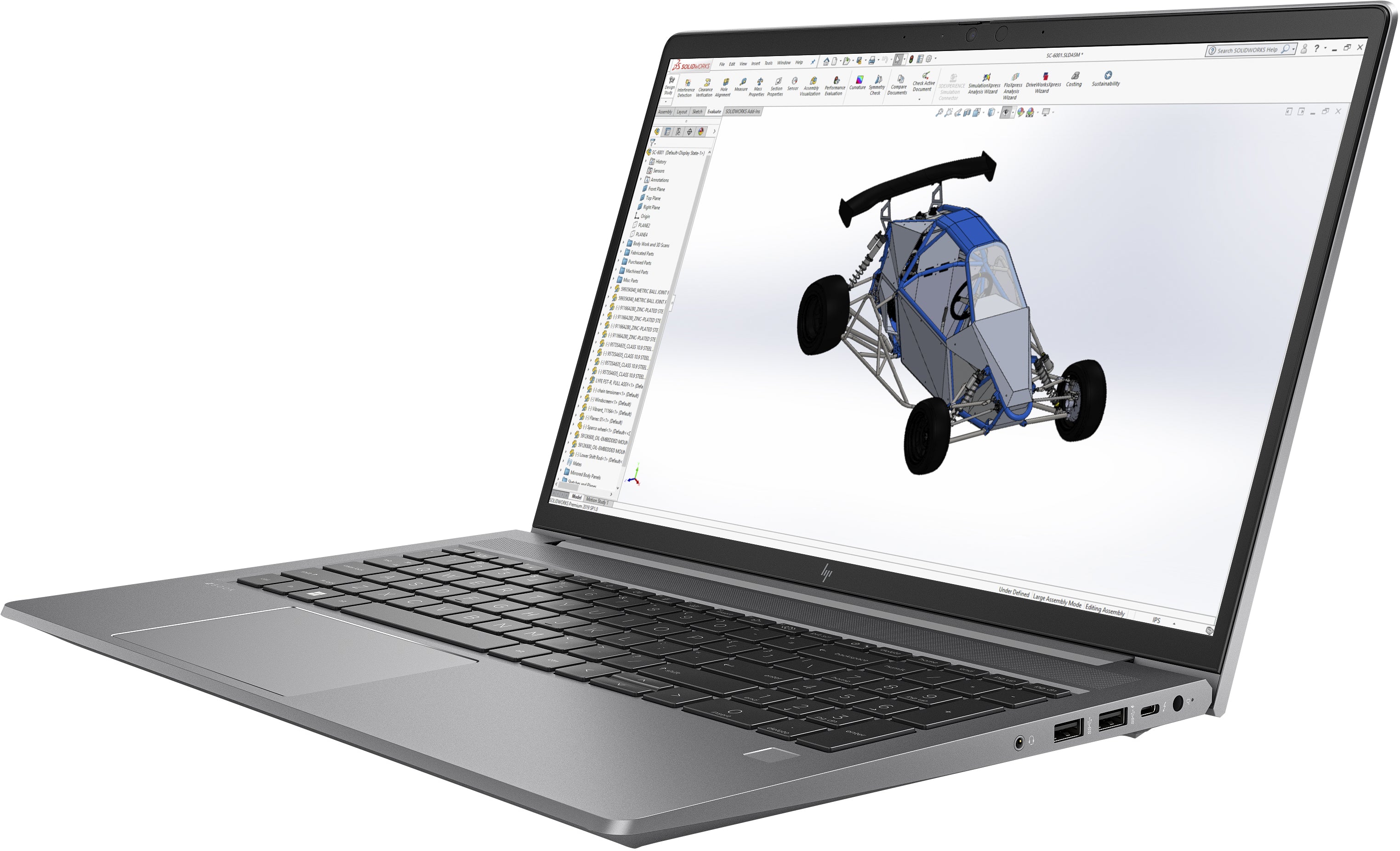 HP ZBook Power G9 15.6" FHD Mobile Workstation, Intel i7-12700H, 2.30GHz, 16GB RAM, 512GB SSD, Win11P - 6G951UT#ABA