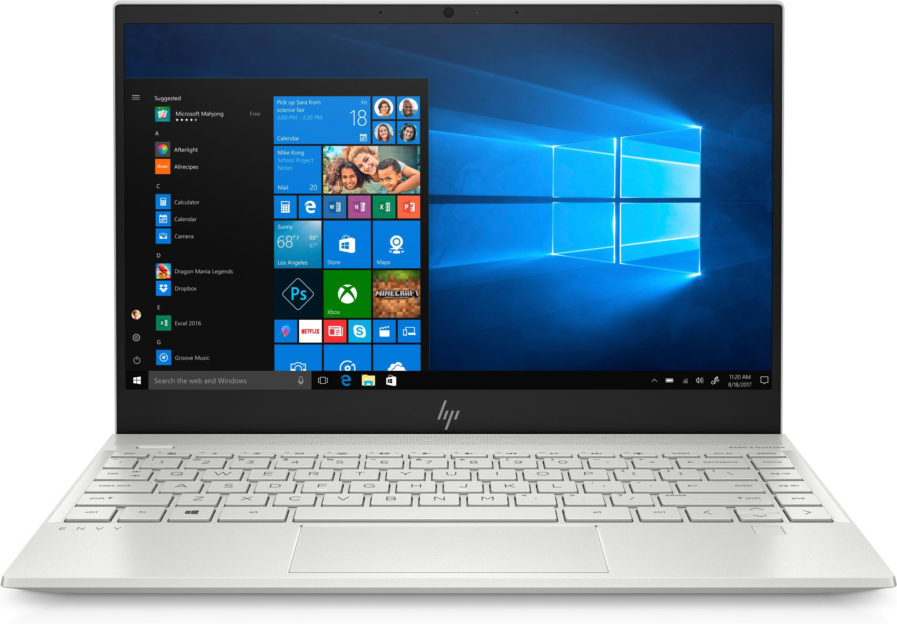 HP Envy 13-aq1185nr 13.3" FHD (Touch) Laptop, Intel i7-10510U, 1.80GHz, 8GB RAM, 512GB SSD + 32GB Optane, W10H - 8LK67UA#ABA (Certified Refurbished)