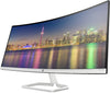 HP 34f 34" Ultra WQHD Curved LED LCD Monitor, 5 ms, 21:9, 10M:1-Contrast - 6JM50AA#ABA