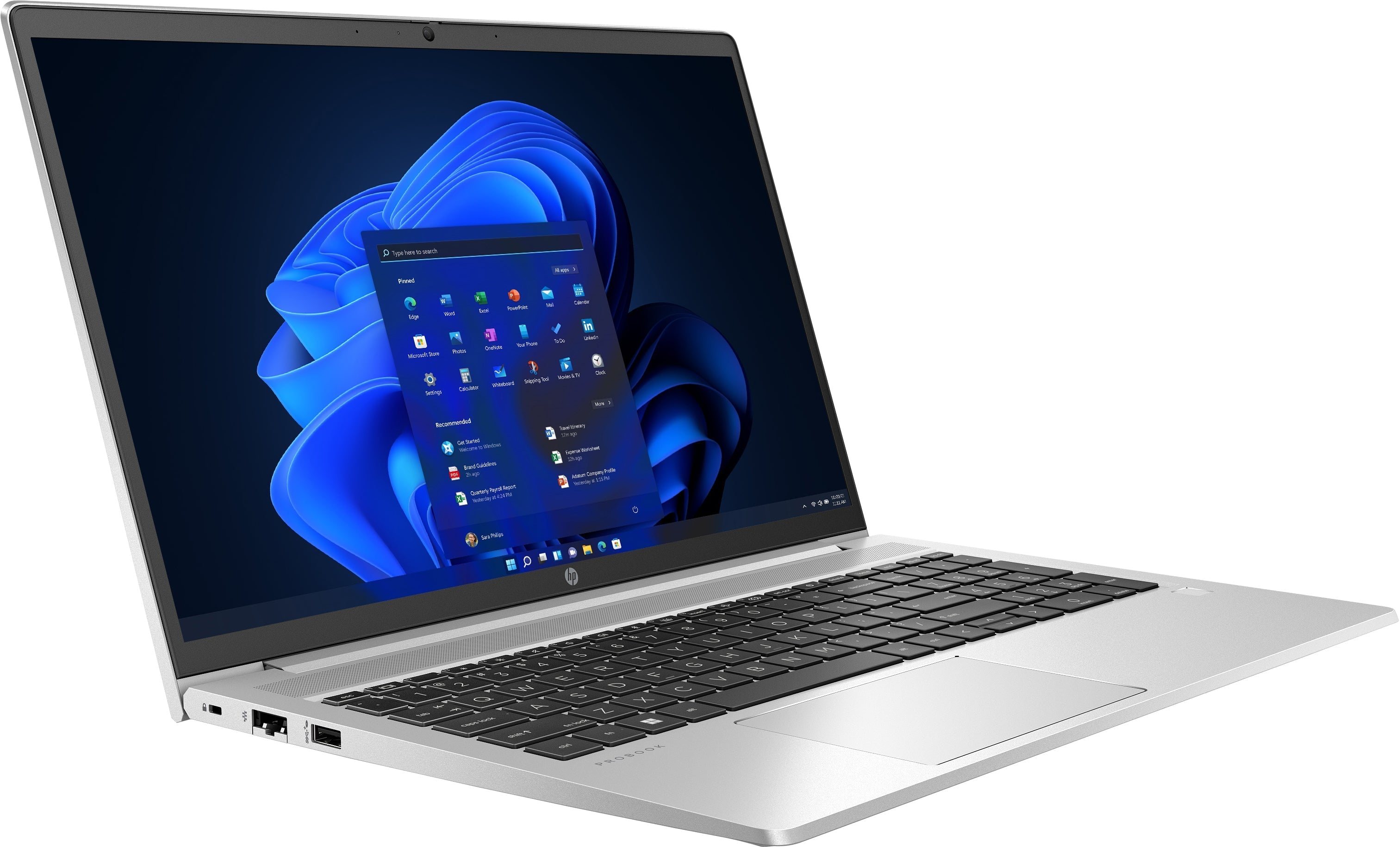 HP ProBook 455 G9 15.6" FHD Notebook, AMD R5-5625U, 2.30GHz, 16GB RAM, 256GB SSD, Win10P - 64T34UT#ABA