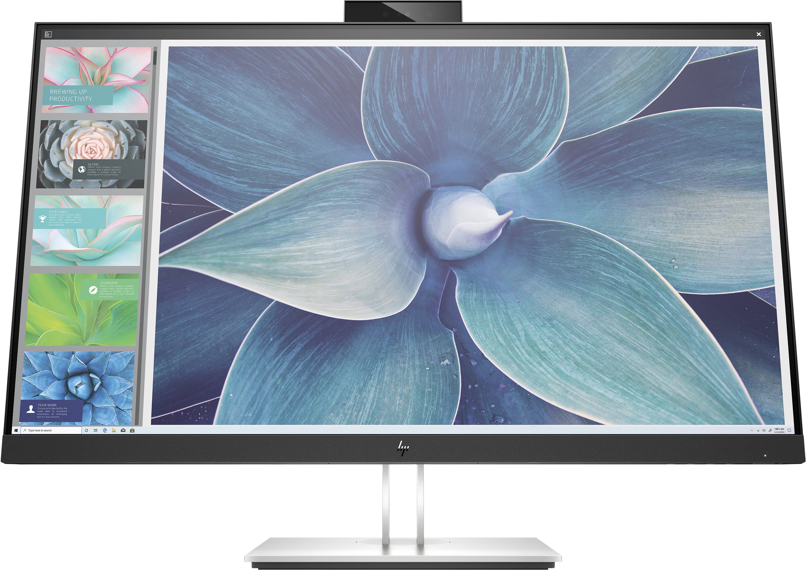HP E27d G4 27" WQHD LED LCD Advanved Docking Monitor, 16:9, 5MS, 5M:1-Contrast - 6PA56A8#ABA