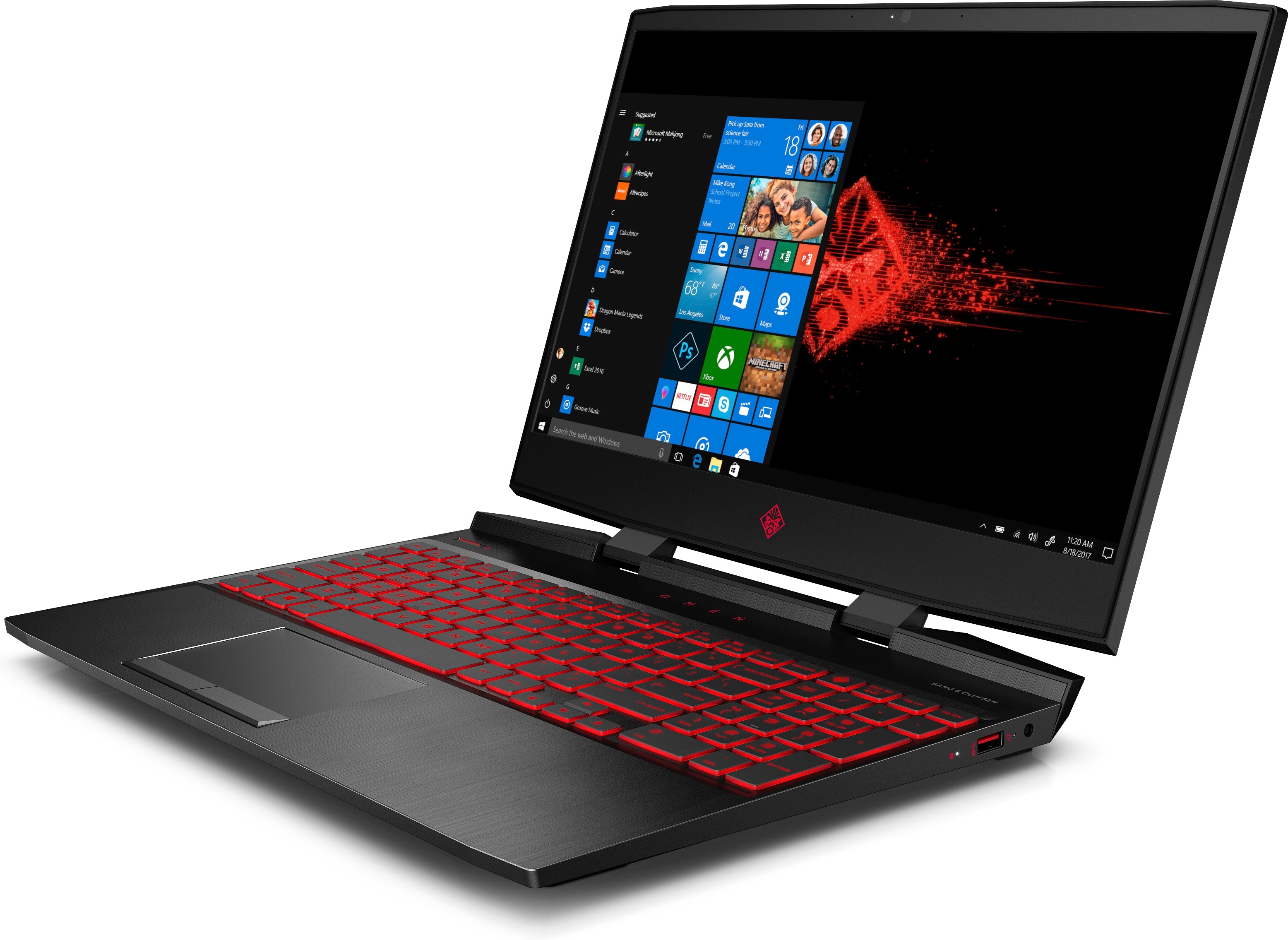 HP OMEN 15-dc1010nr 15.6" Full HD (Non-Touch) Gaming Notebook, Intel:i7-9750H, 2.60GHz, 8GB RAM, 256GB SSD, Windows 10 Home 64-Bit - 6QT87UA#ABA