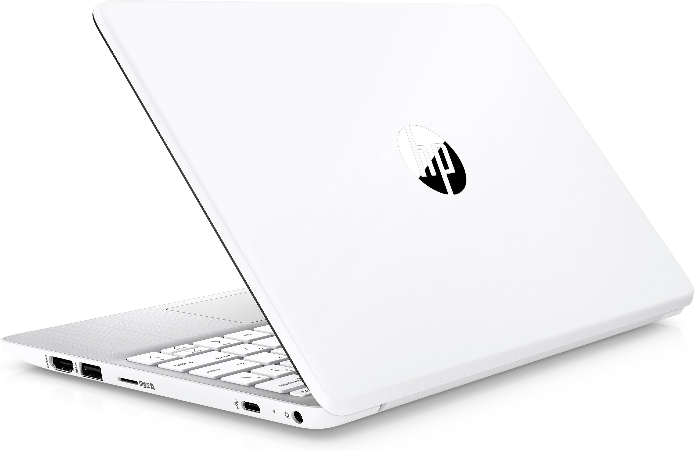 HP Stream 11-ak1020nr 11.6" HD (Non-Touch) Notebook, Intel Atom x5-E8000, 1.04GHz, 4GB RAM, 32GB eMMC, Windows 10 Home in S mode - 6QX58UA#ABA