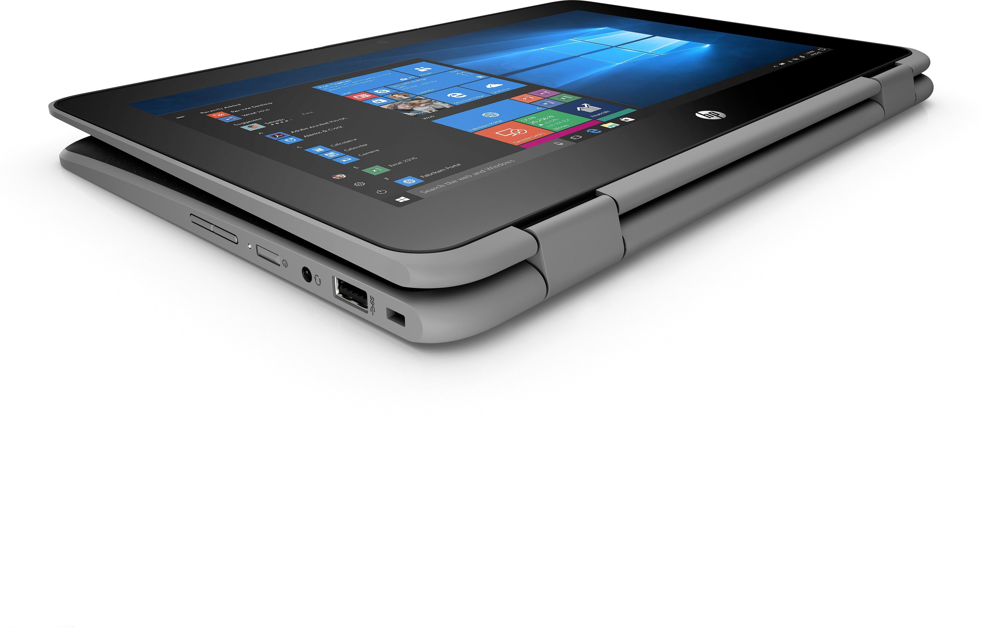HP ProBook x360 11 G4 11.6" HD (Touch) Convertible Notebook, Intel m3-8100Y, 1.10GHz, 8GB RAM, 128GB SSD, Win10P - 6SM35UT#ABA