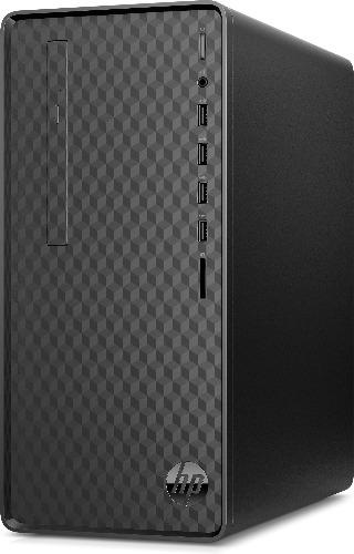 HP M01-F1120 Tower Desktop PC, AMD R3-4300G, 3.80GHz, 8GB RAM, 512GB SSD, Win10H - 1J7M1AA#ABA